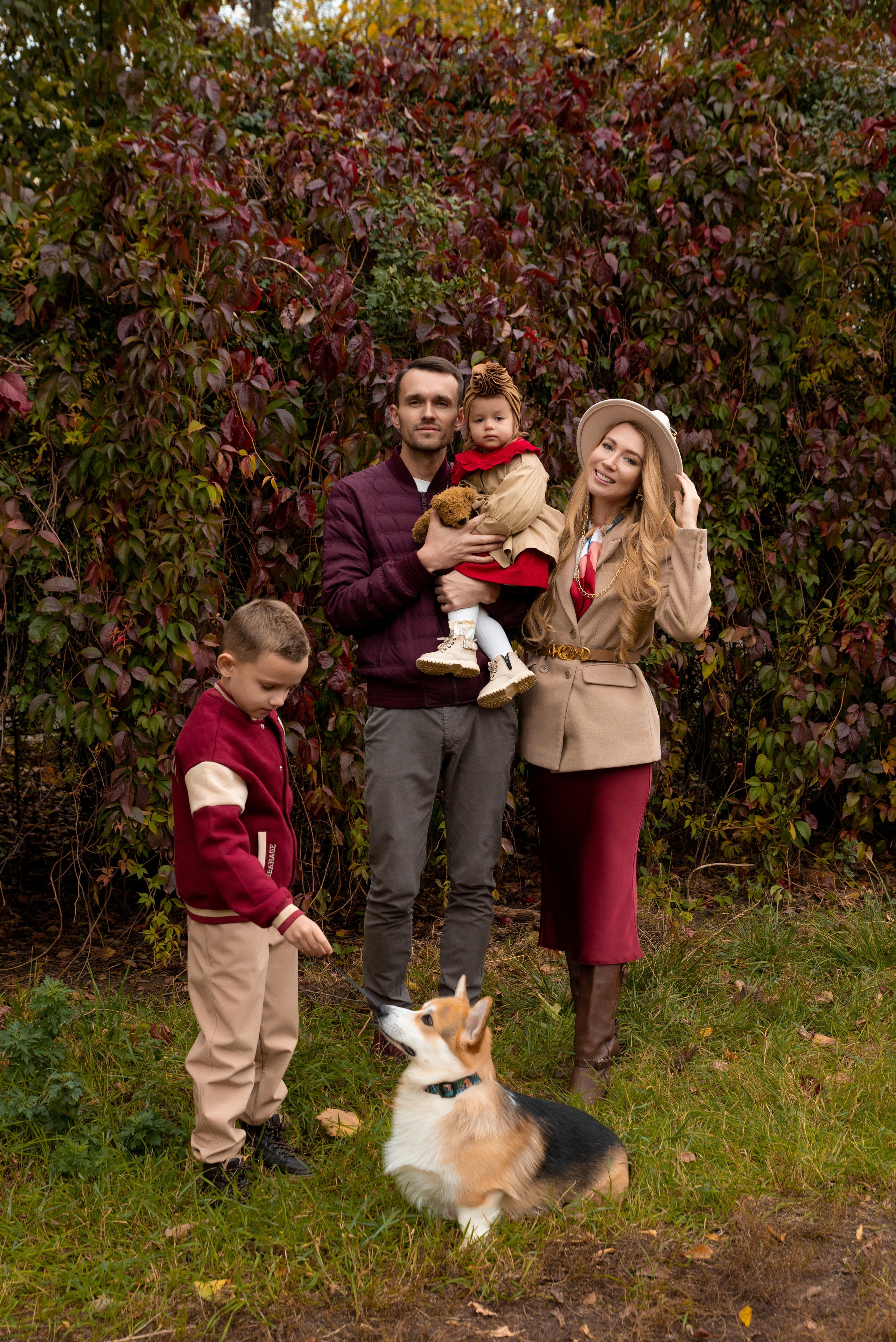 Семья Ксенофонтовых. Портретный фотограф в г. Москва Солнцево Яковлева Анастасия