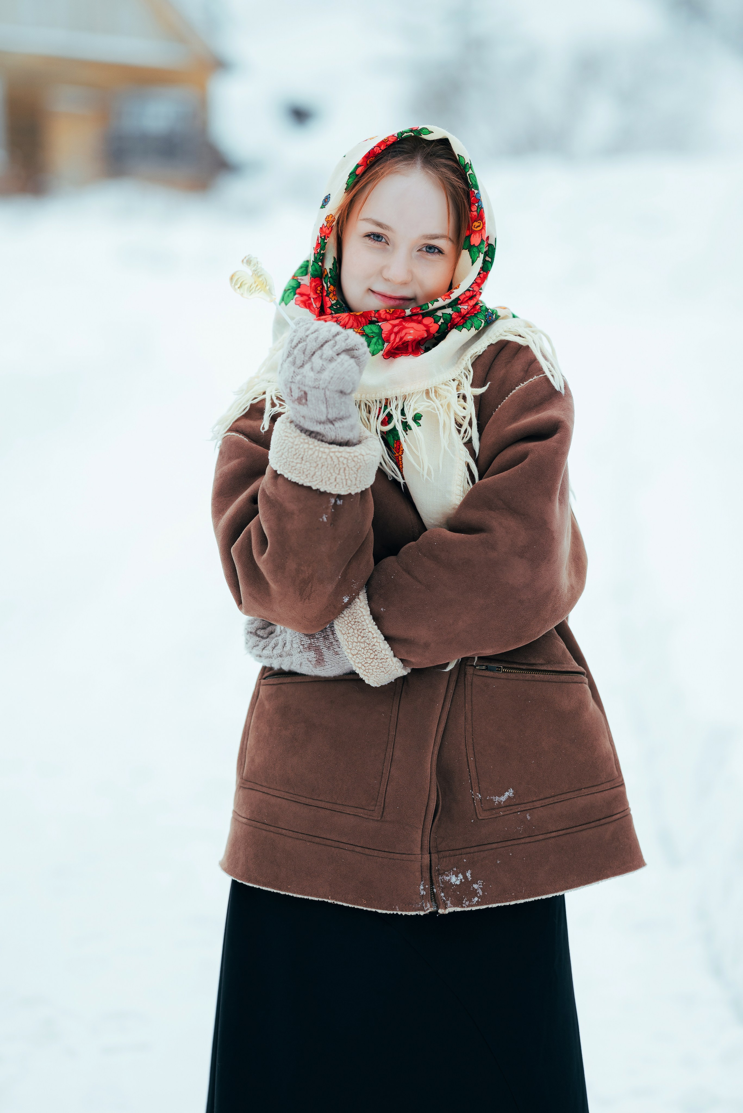 Русская красавица. Фотограф Екатерина Шишкина. Питкяранта. Карелия