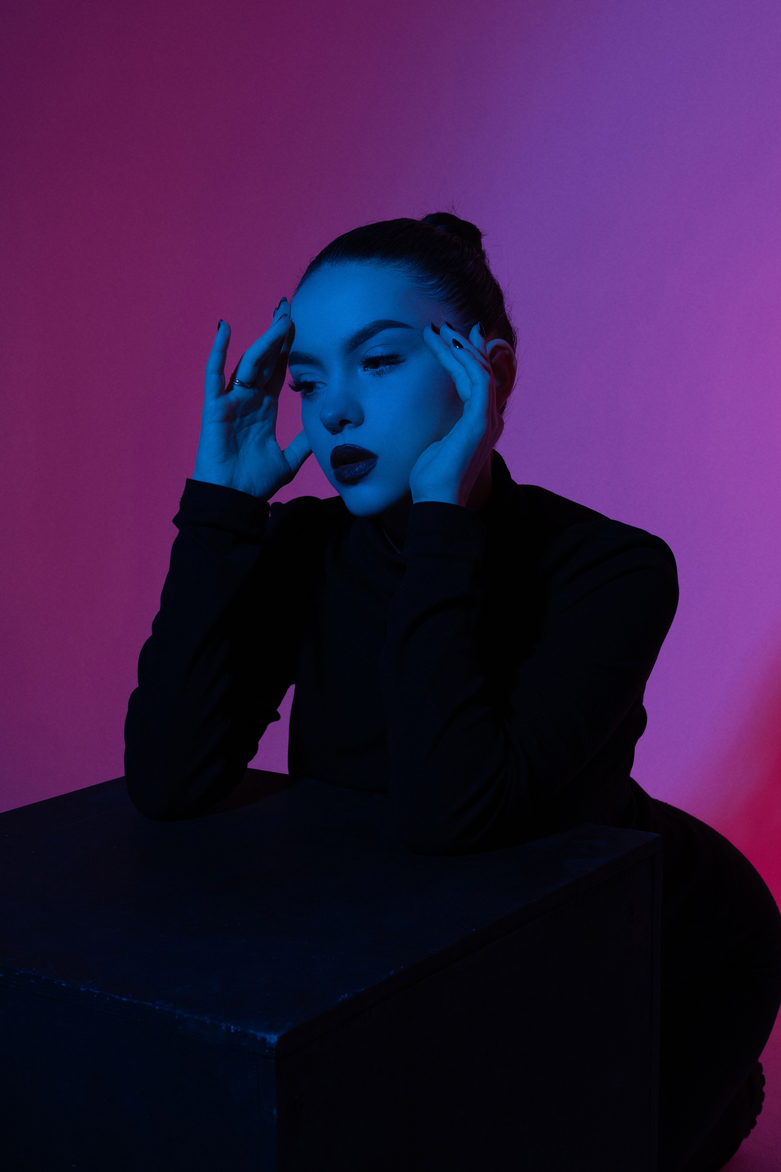 In blue. Фотограф в Воркуте Мария Фомина