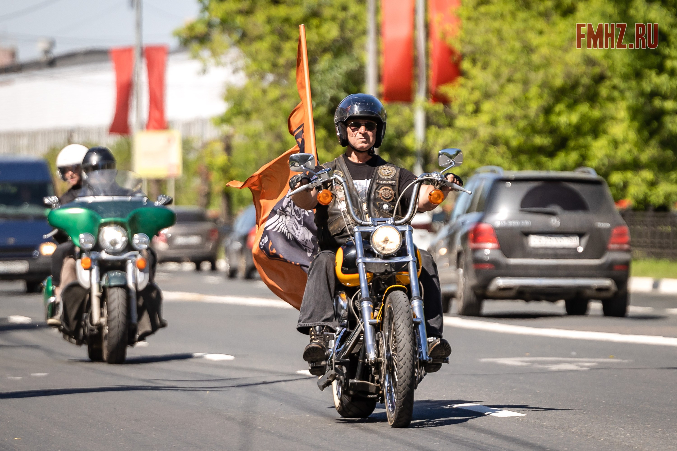 Открытие мотосезона Мотоциклистов г. Домодедово 25.05.24. Фотограф Владимир Охрименко