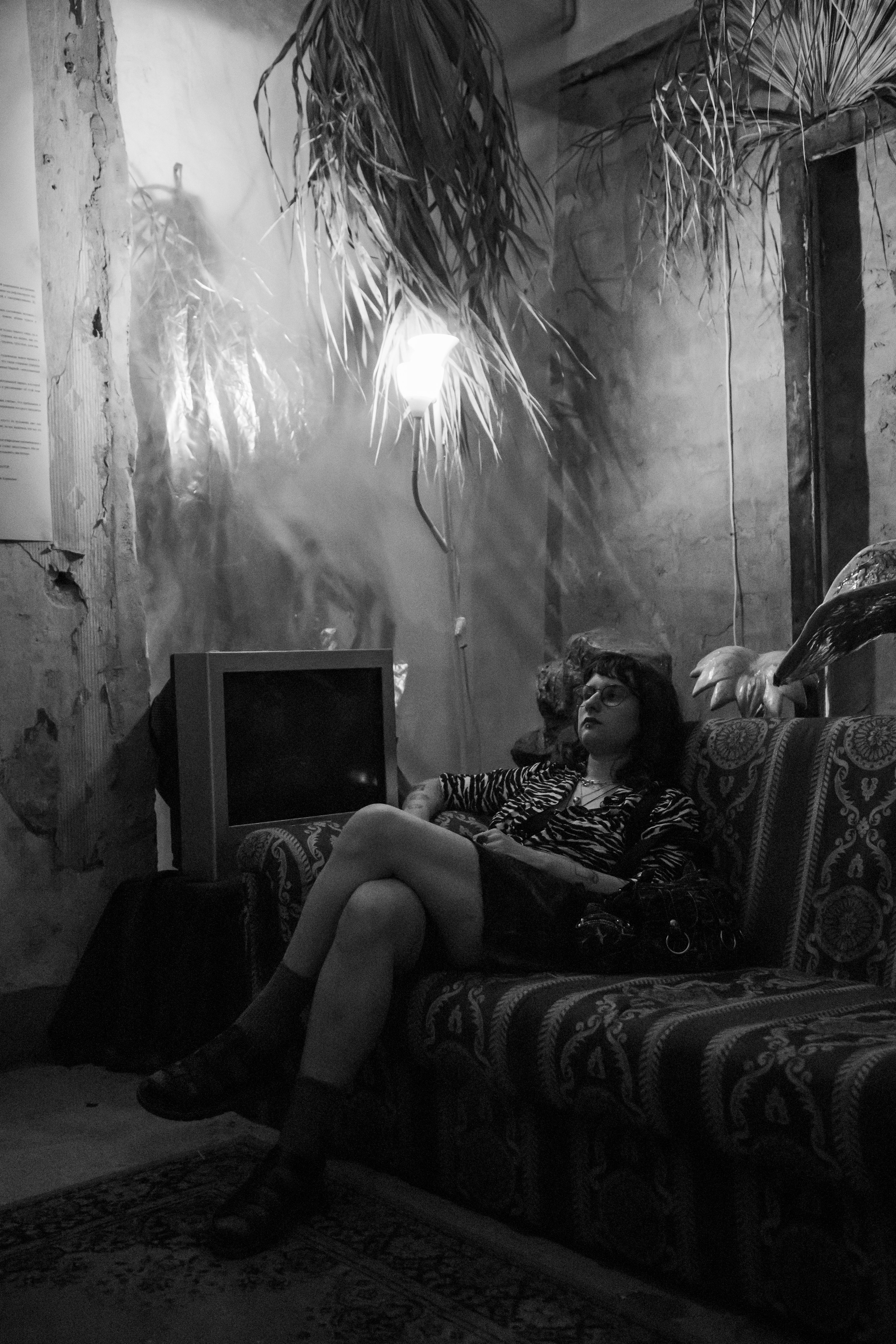 «СЕВЕРНЫЙ АЛЫЙ». Сандра Ковалева | ЧБ фотограф