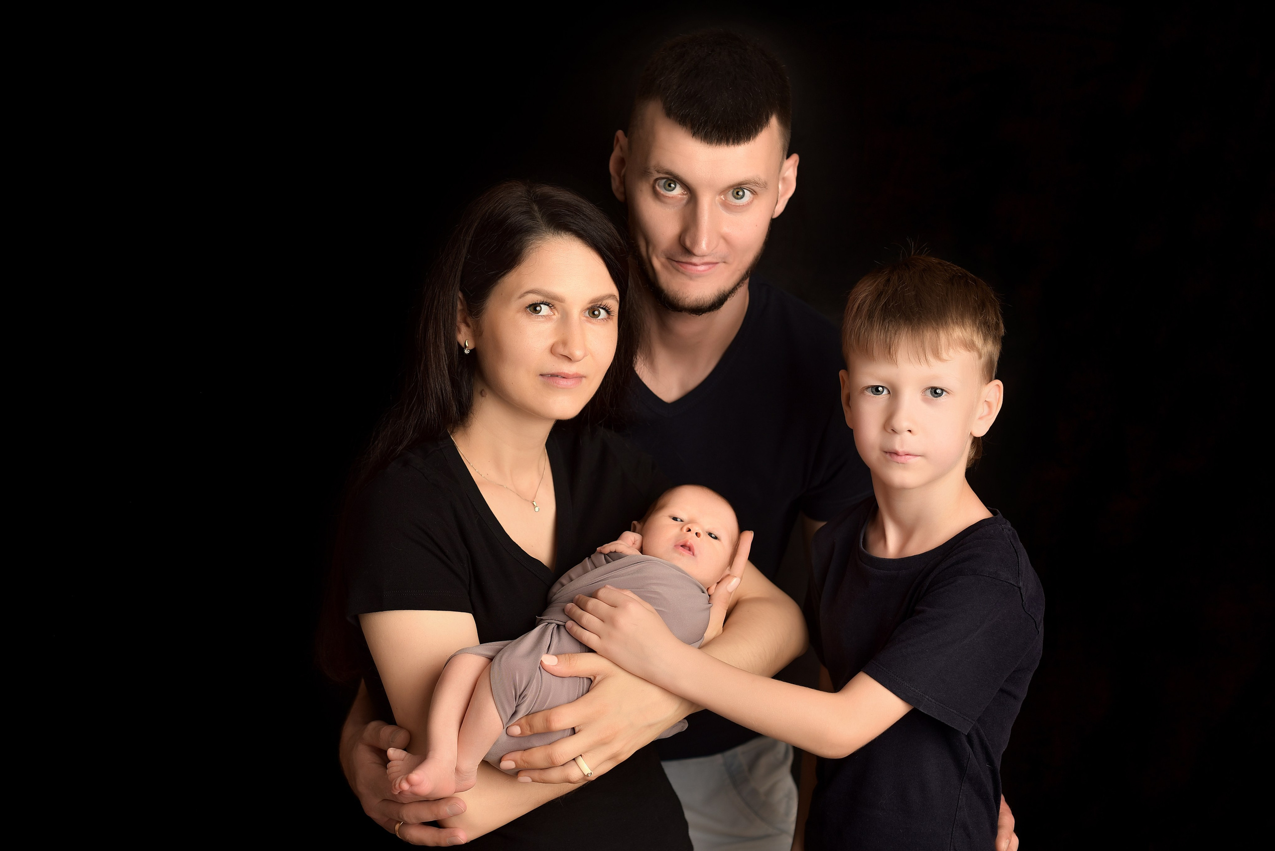 Кадры с родителями. Елена Комиссарова-фотограф новорожденных в г. Иваново