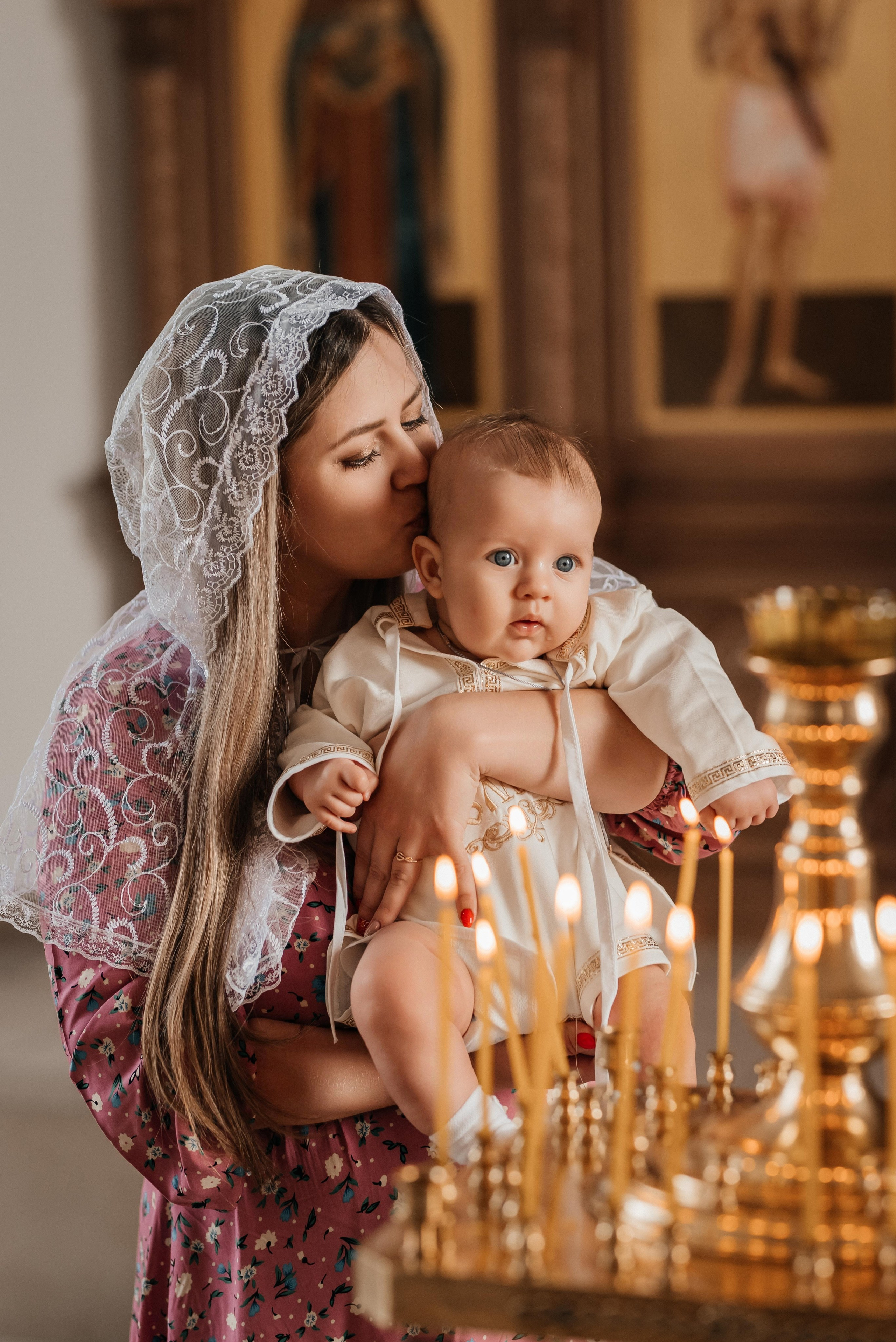 Крещение Ромы. Свадебный и семейный фотограф Яна Стражева. Волгоград, Москва
