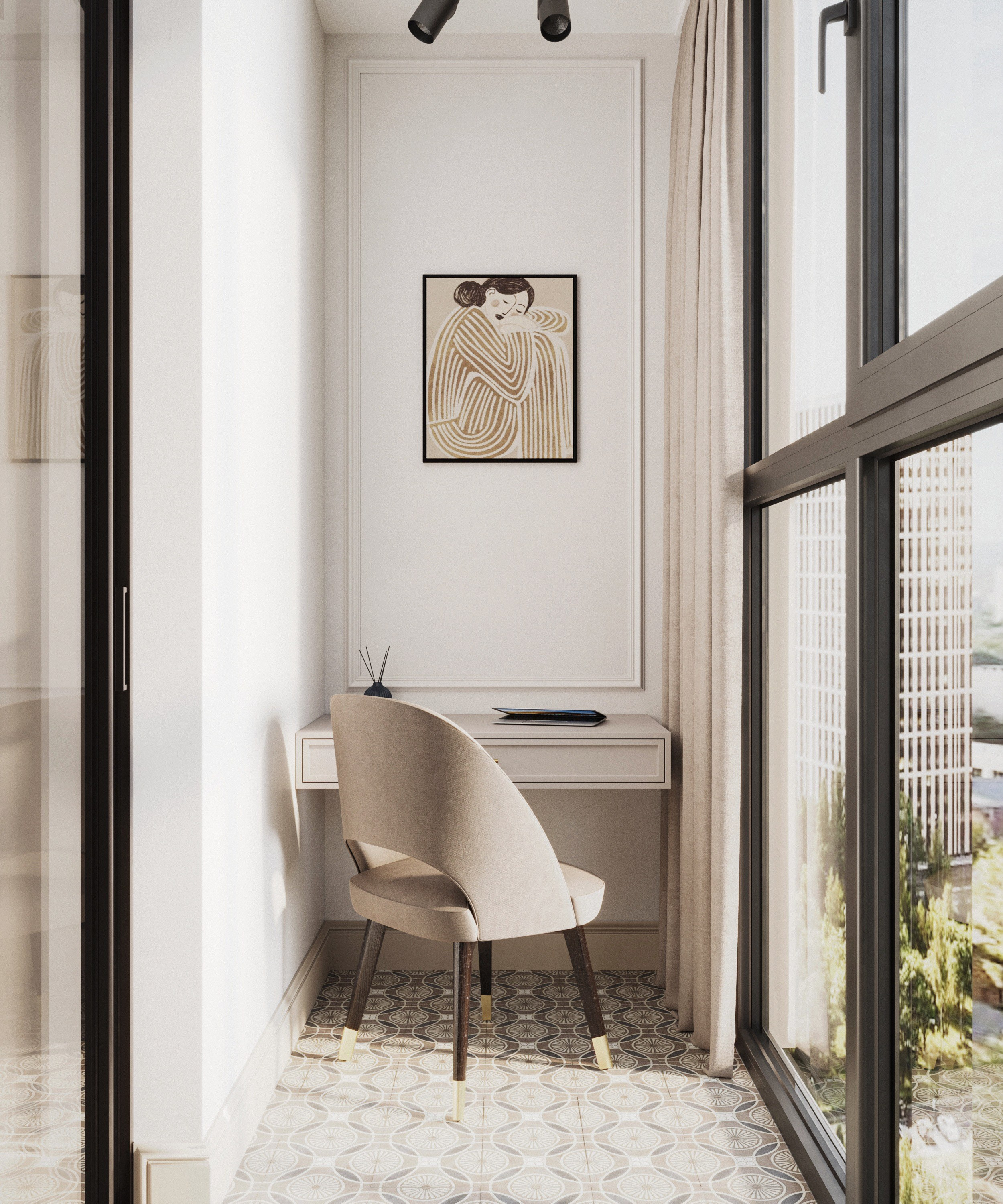 Студия 32 кв. м. Юлия Григорьева — 3D визуализатор