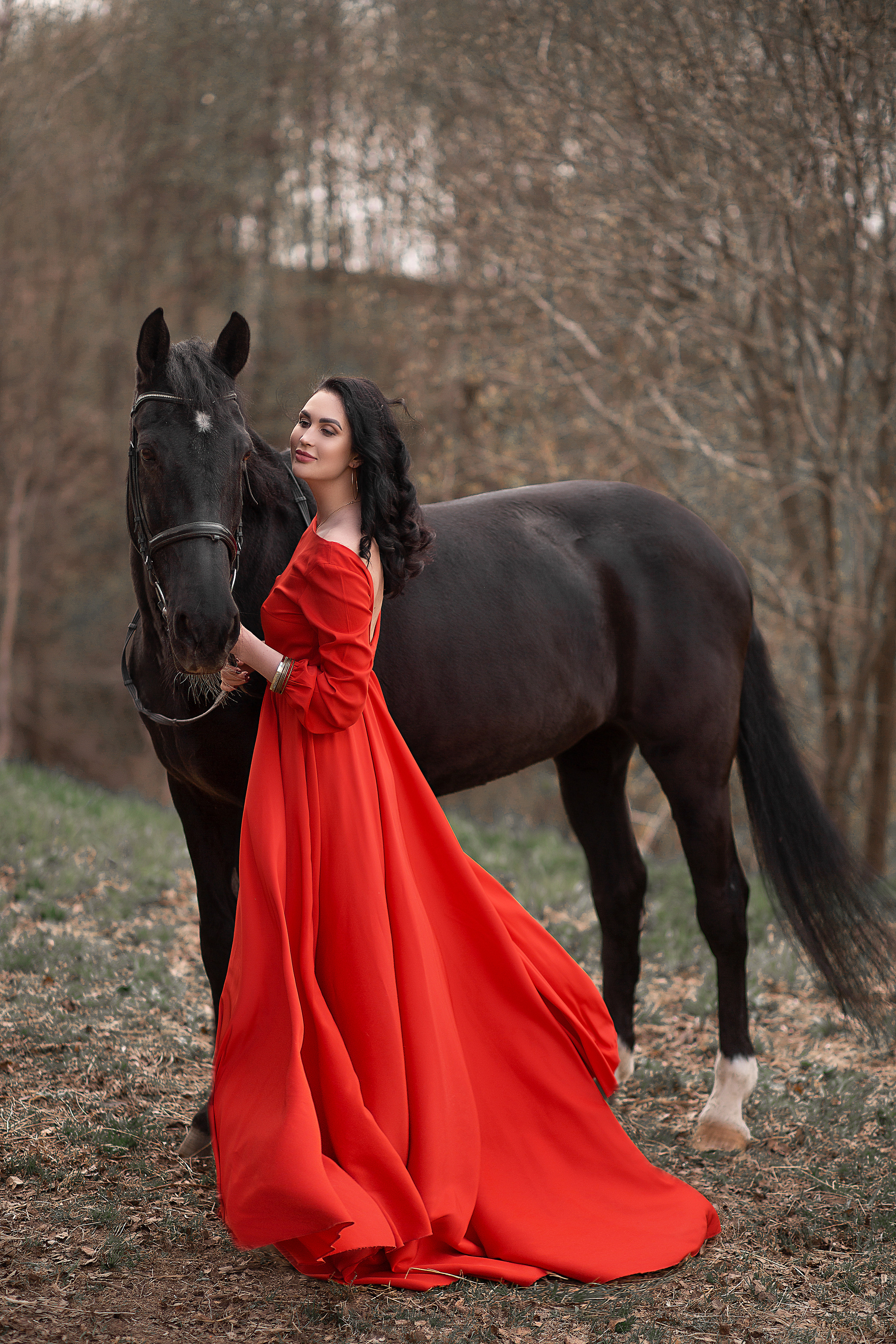 Алена и Жасмин фотодень. Фотосессия с лошадьми в Нижнем Новгороде