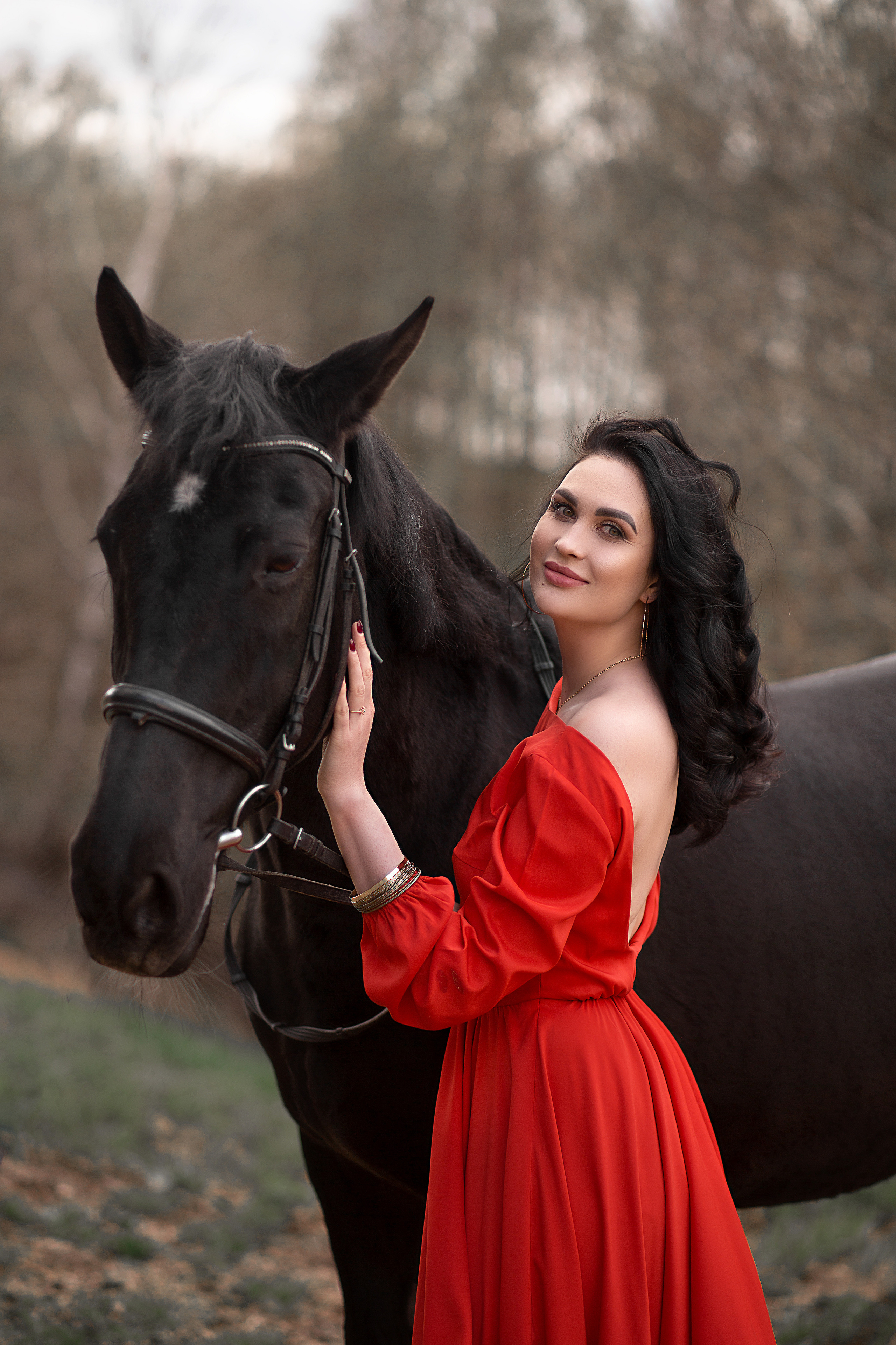 Алена и Жасмин фотодень. Фотосессия с лошадьми в Нижнем Новгороде