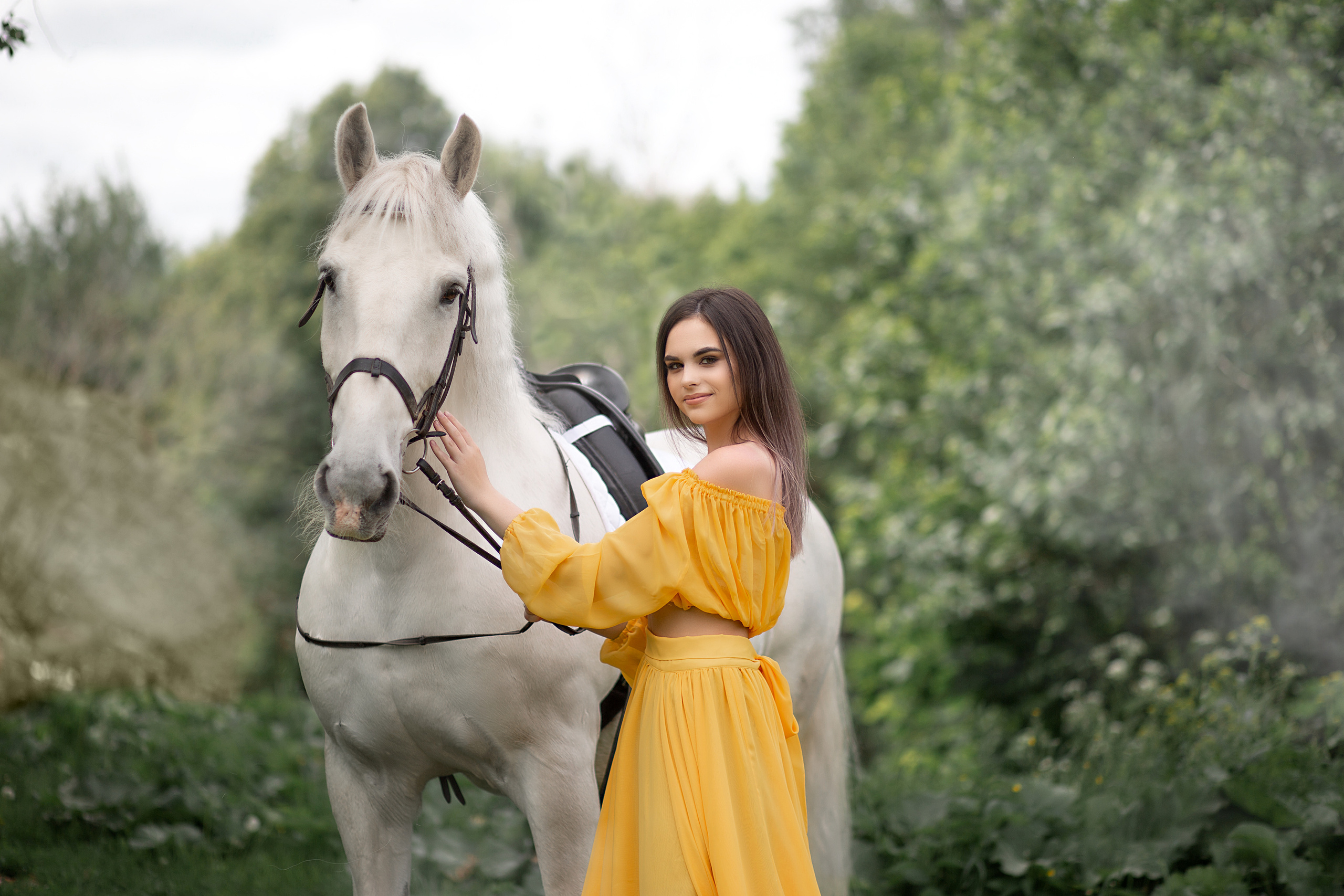 Фотосессия Дарьи и Воробья 16.06.22. Фотосессия с лошадьми в Нижнем Новгороде