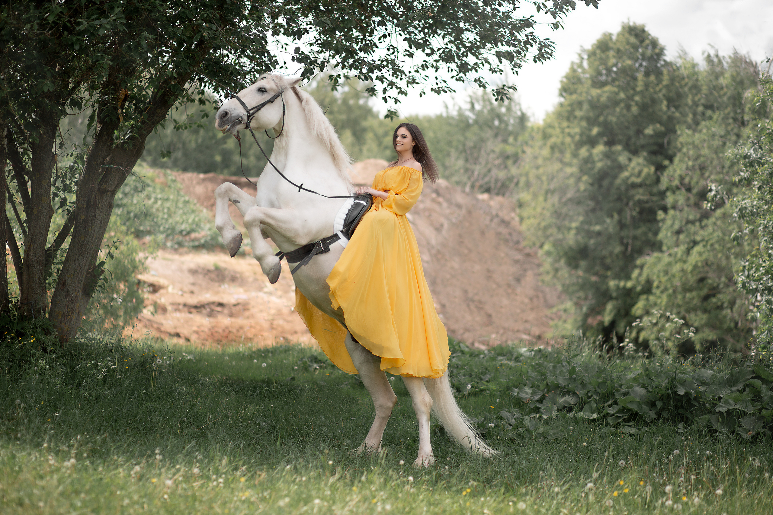 Фотосессия Дарьи и Воробья 16.06.22. Фотосессия с лошадьми в Нижнем Новгороде