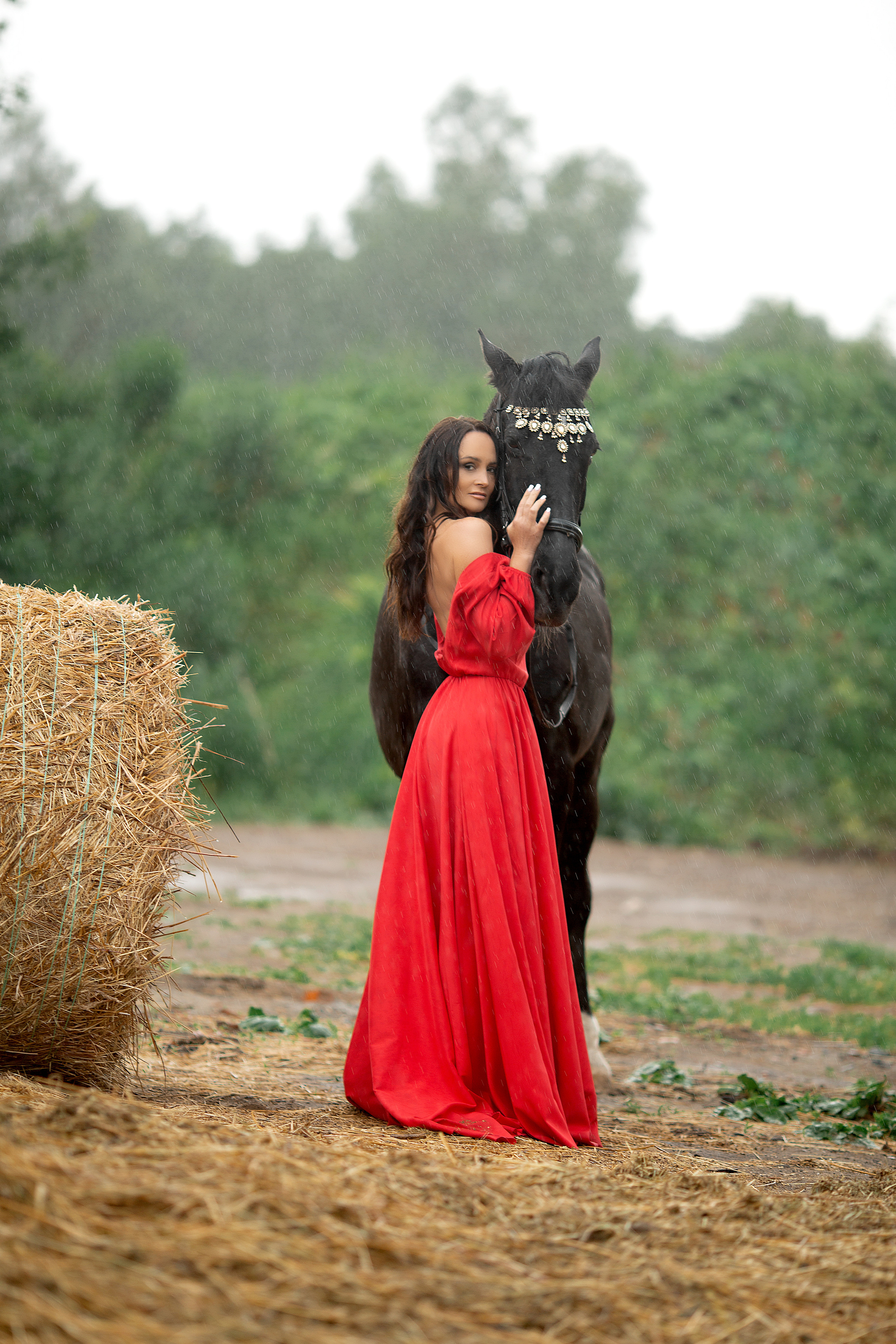 Фотосессия Юлии и Жасмин 19.06.22. Фотосессия с лошадьми в Нижнем Новгороде
