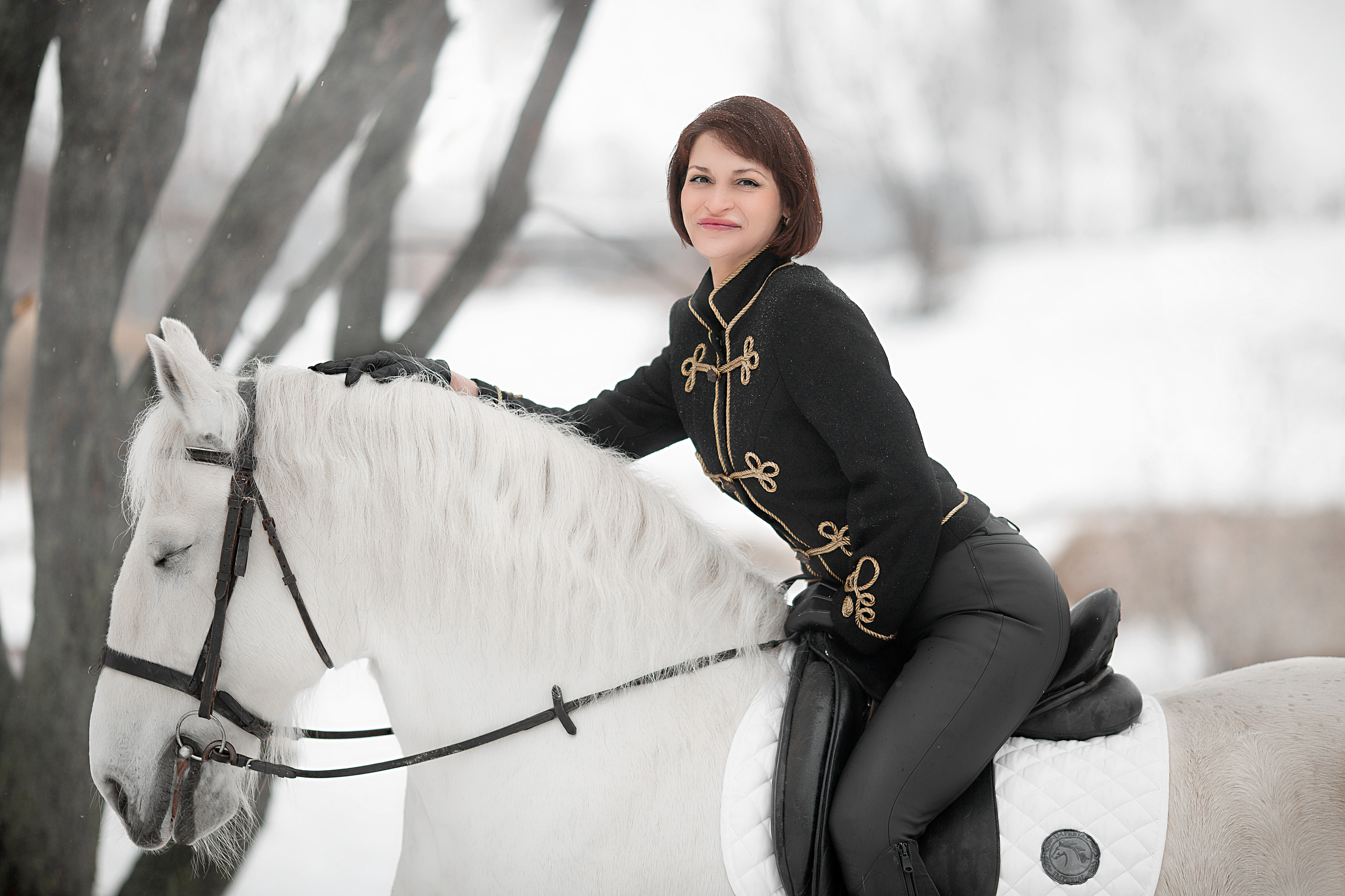 Светлана, Оксана, Жасмин и Воробушек. Фотосессия с лошадьми в Нижнем Новгороде