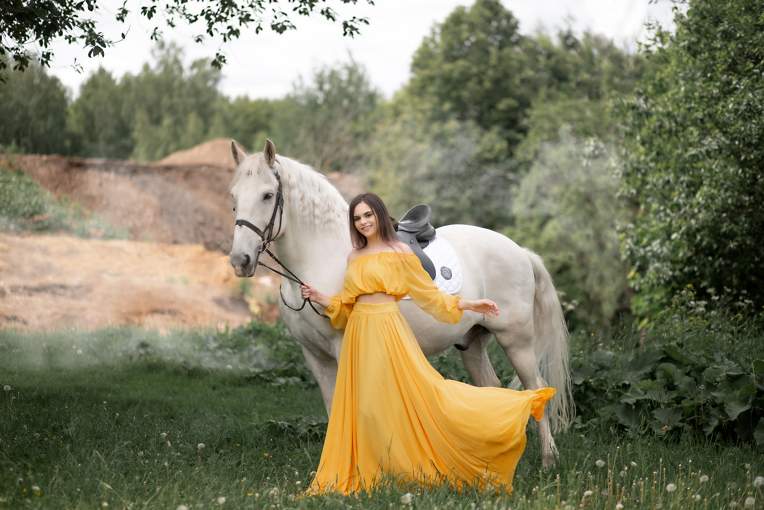 Фотосессия Дарьи и Воробья 16.06.22. Фотосессия с лошадьми в Нижнем Новгороде