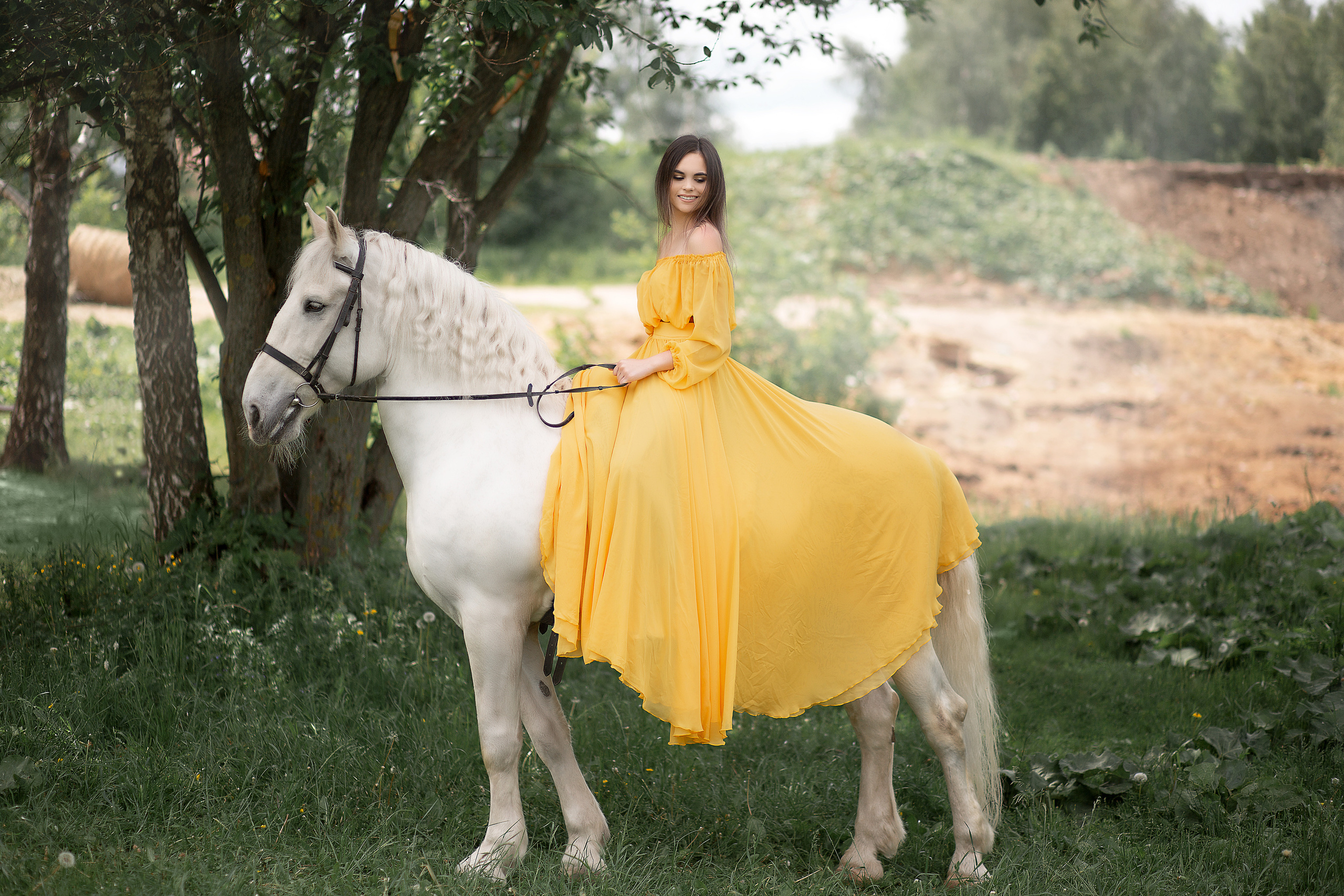 Фотосессия Дарьи и Воробья 16.06.22. Фотосессия с лошадьми в Нижнем Новгороде