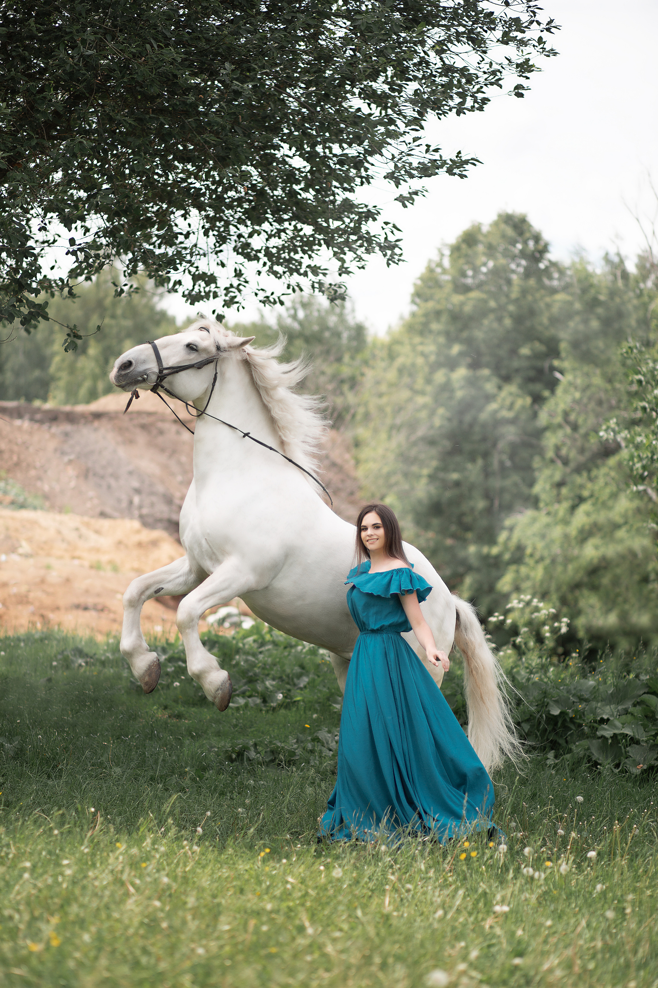 Фотосессия Дарьи и Воробья 16.06.22. Фотосессия с лошадьми в Нижнем Новгороде