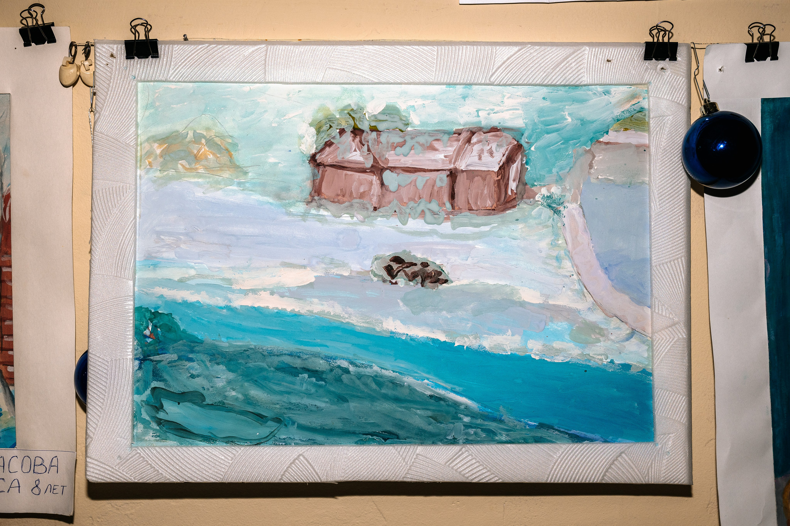 Волшебный зимний мир глазами детей. Новогодняя выставка творчества. Семейный клуб «Открытый город»