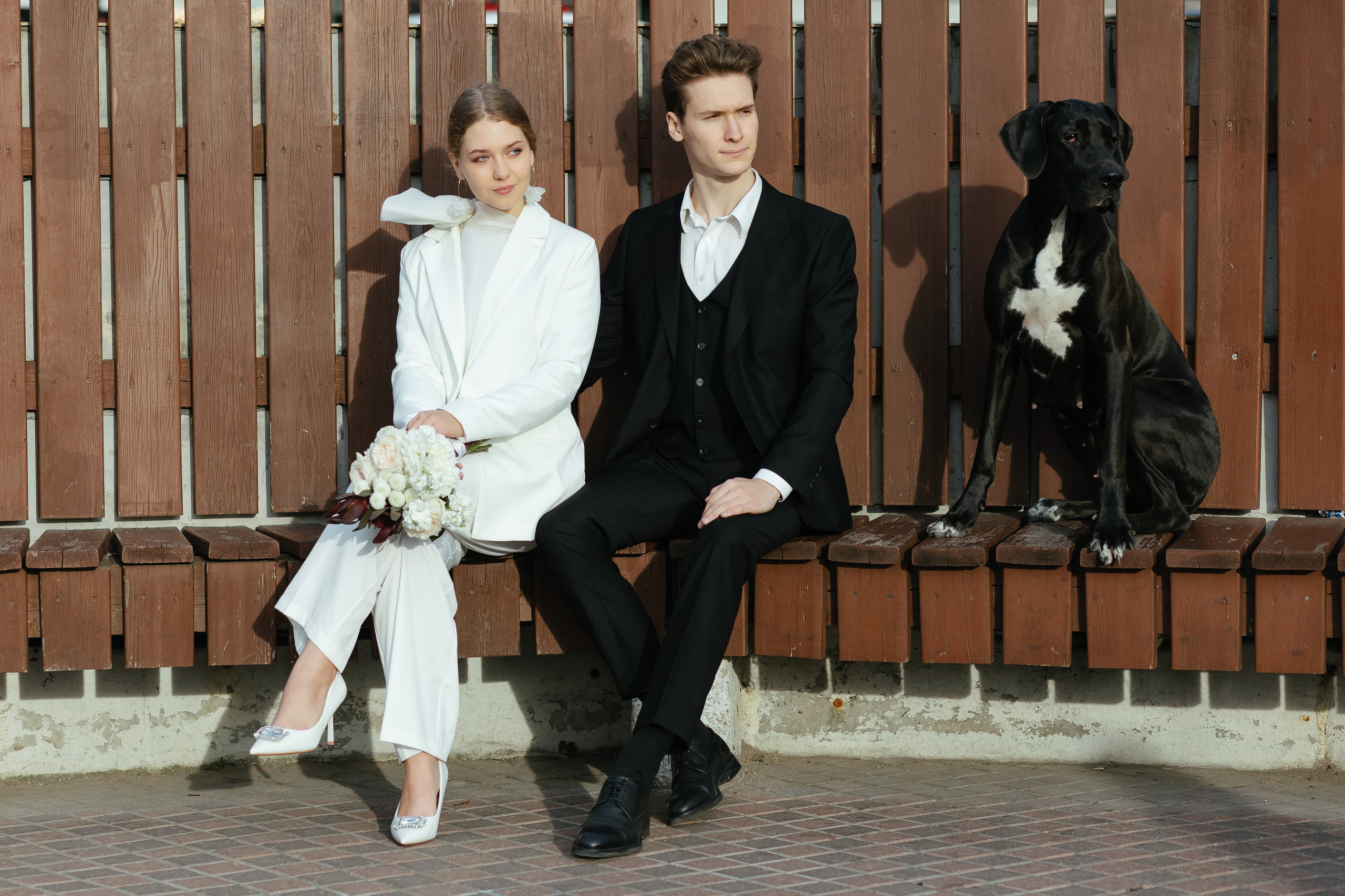 Таня и Егор. Городская прогулка. Свадебный фотограф Калуга Москва Диана Румянцева