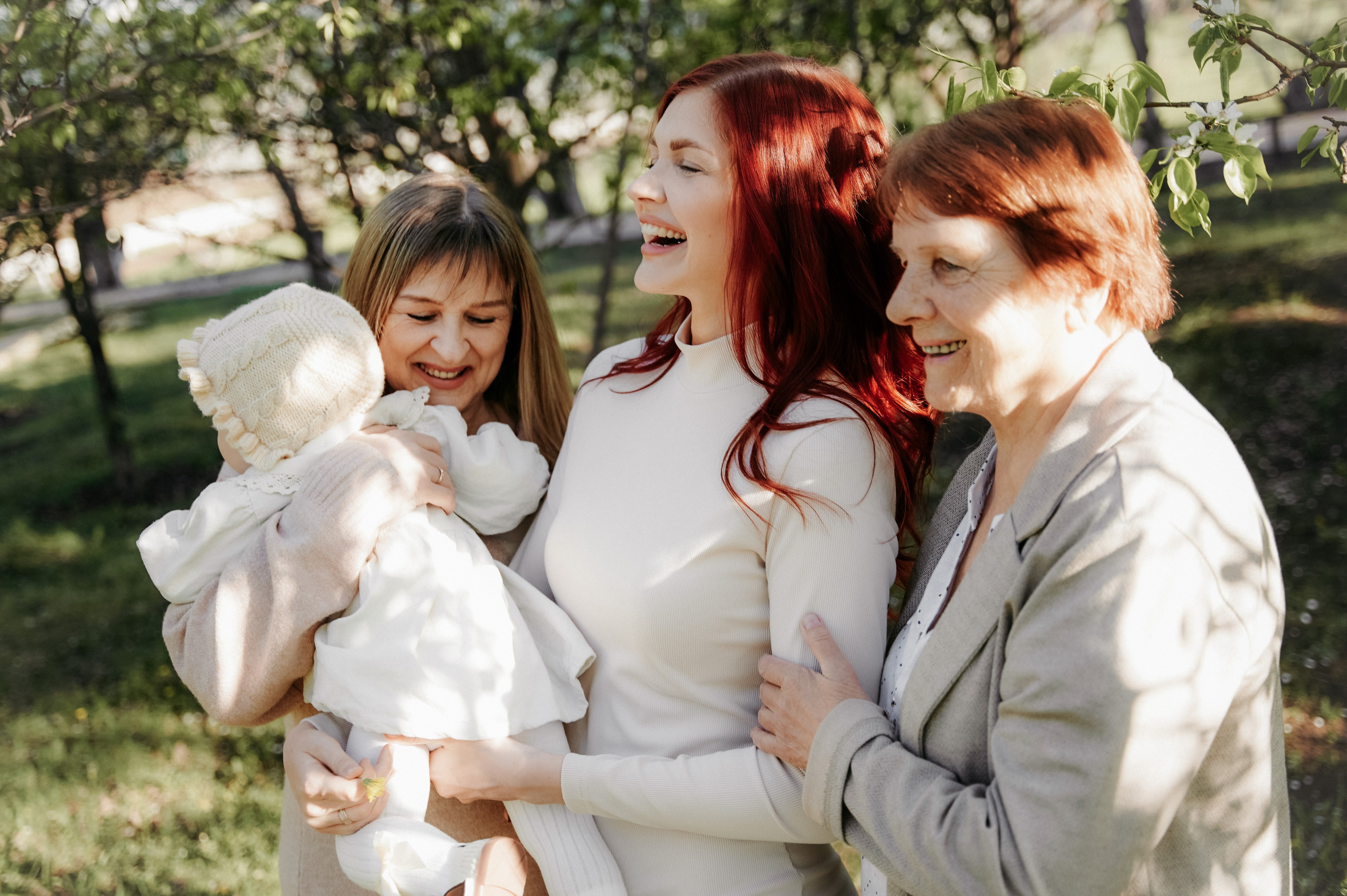 Четыре поколения женщин. Фотограф Регина С