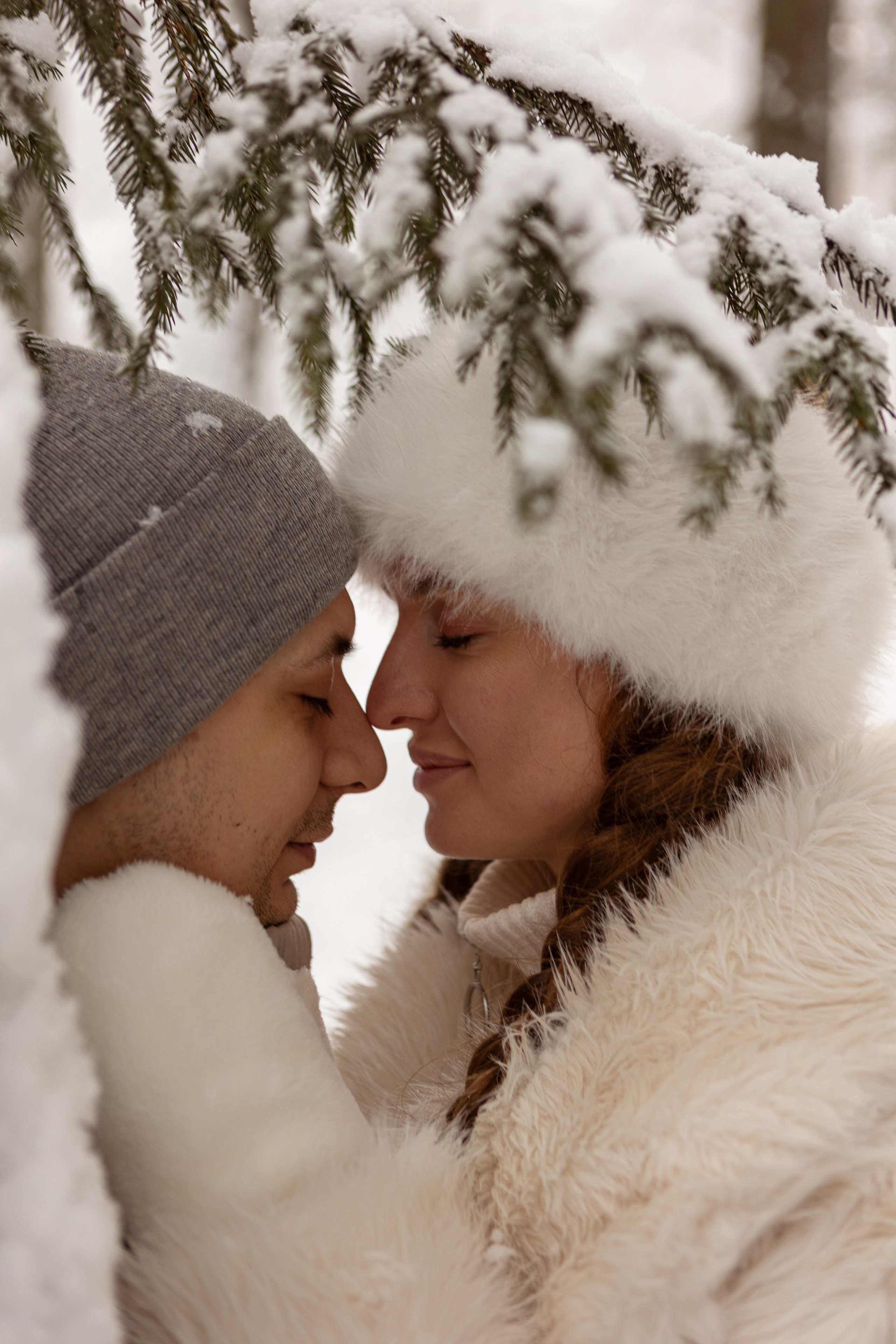 Новогодняя фотосессия с собачками в шуваловском парке. Свадебный фотограф в СПБ | Санкт-Петербурге Анастасия Рахимгулова