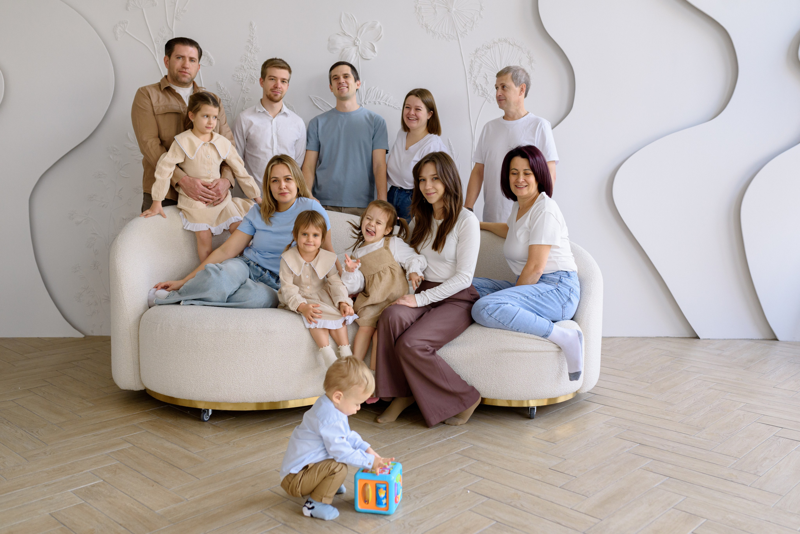 Большая семейная съемка. Ульяна Сёмина, фотограф, Москва