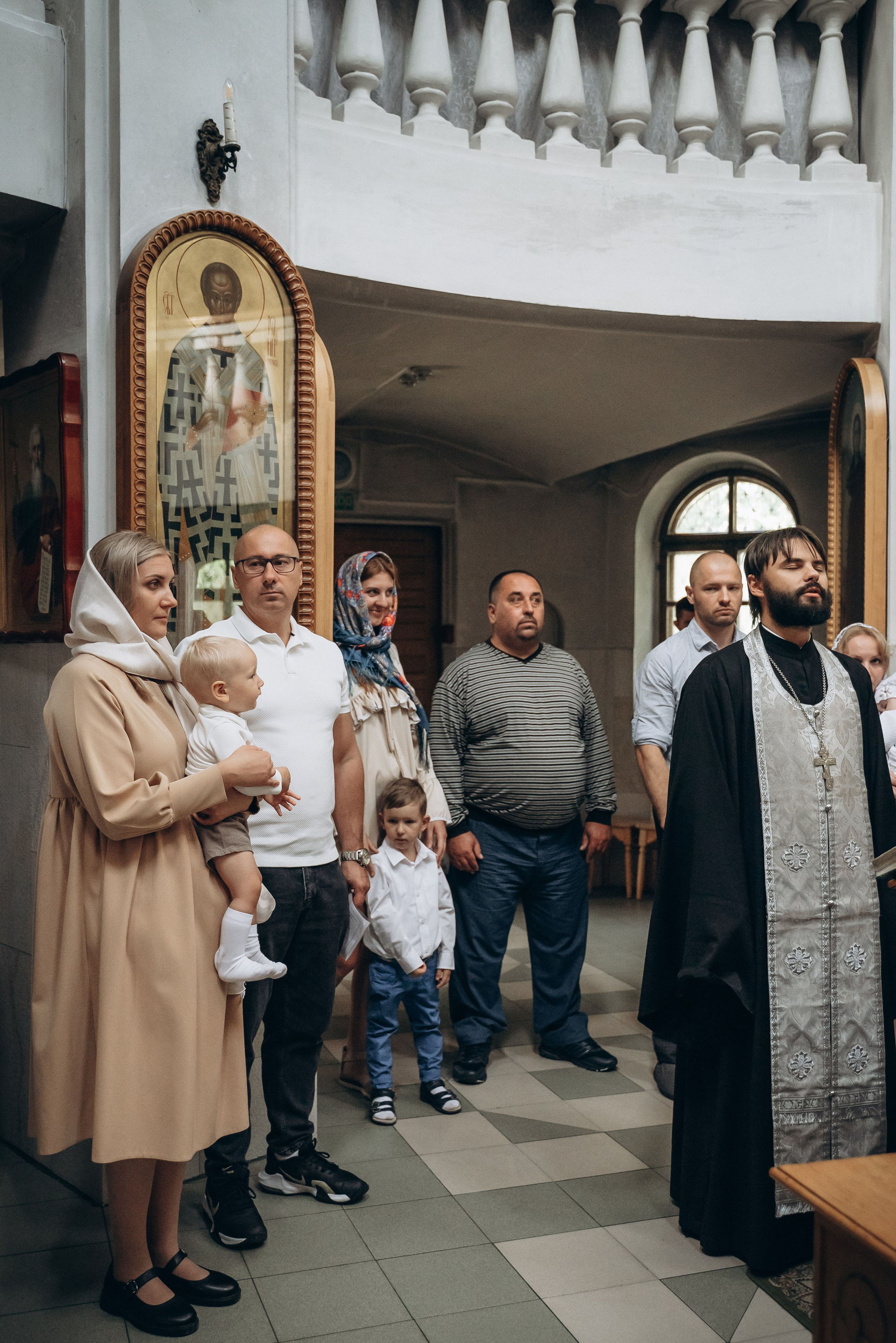 Крещение Демьяна. Семейный фотограф в Минске Дарья Дреко