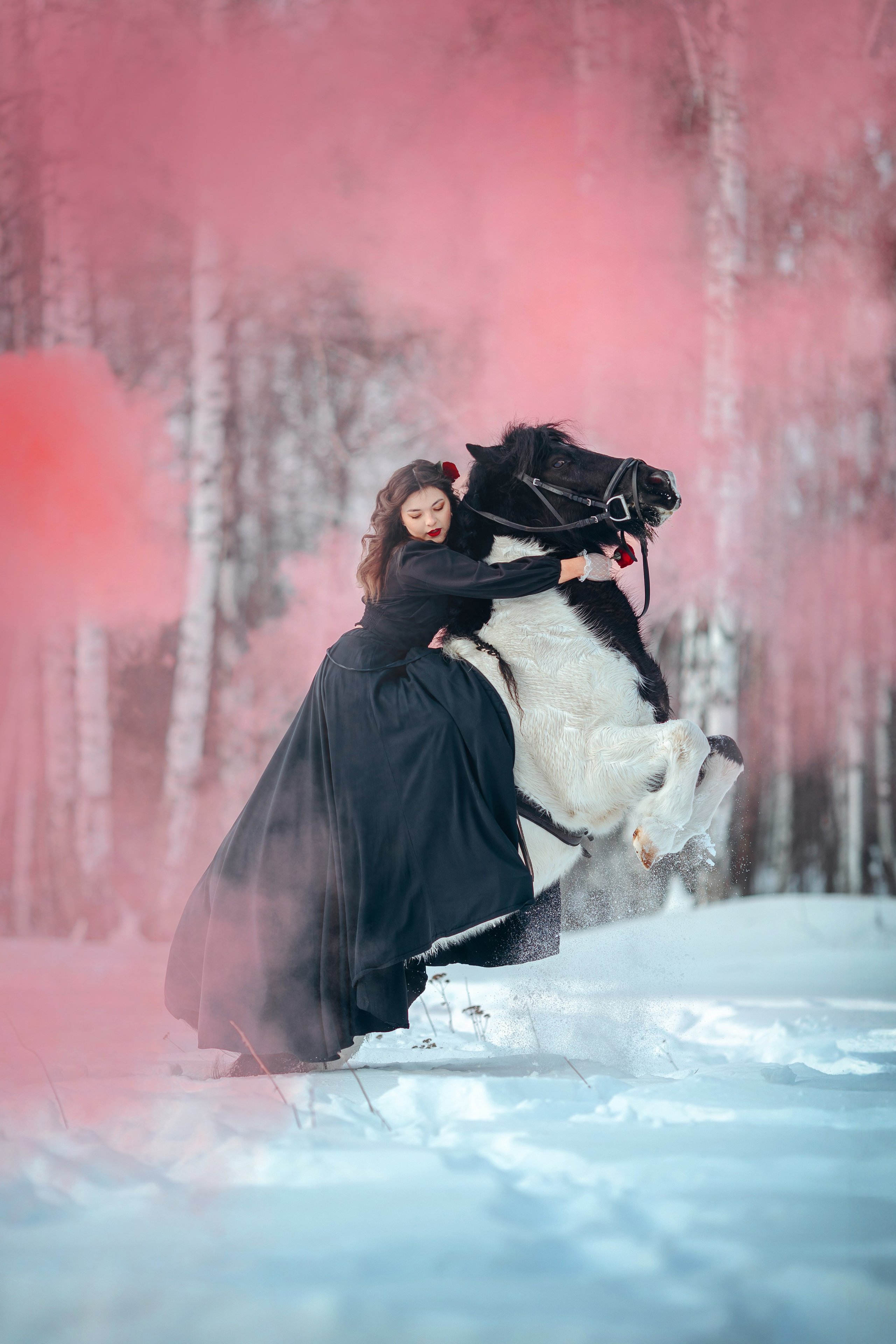 Катя и Шери. Анна Молчанова конный фотограф в Тюмени | фотосессии с лошадьми Тюмень