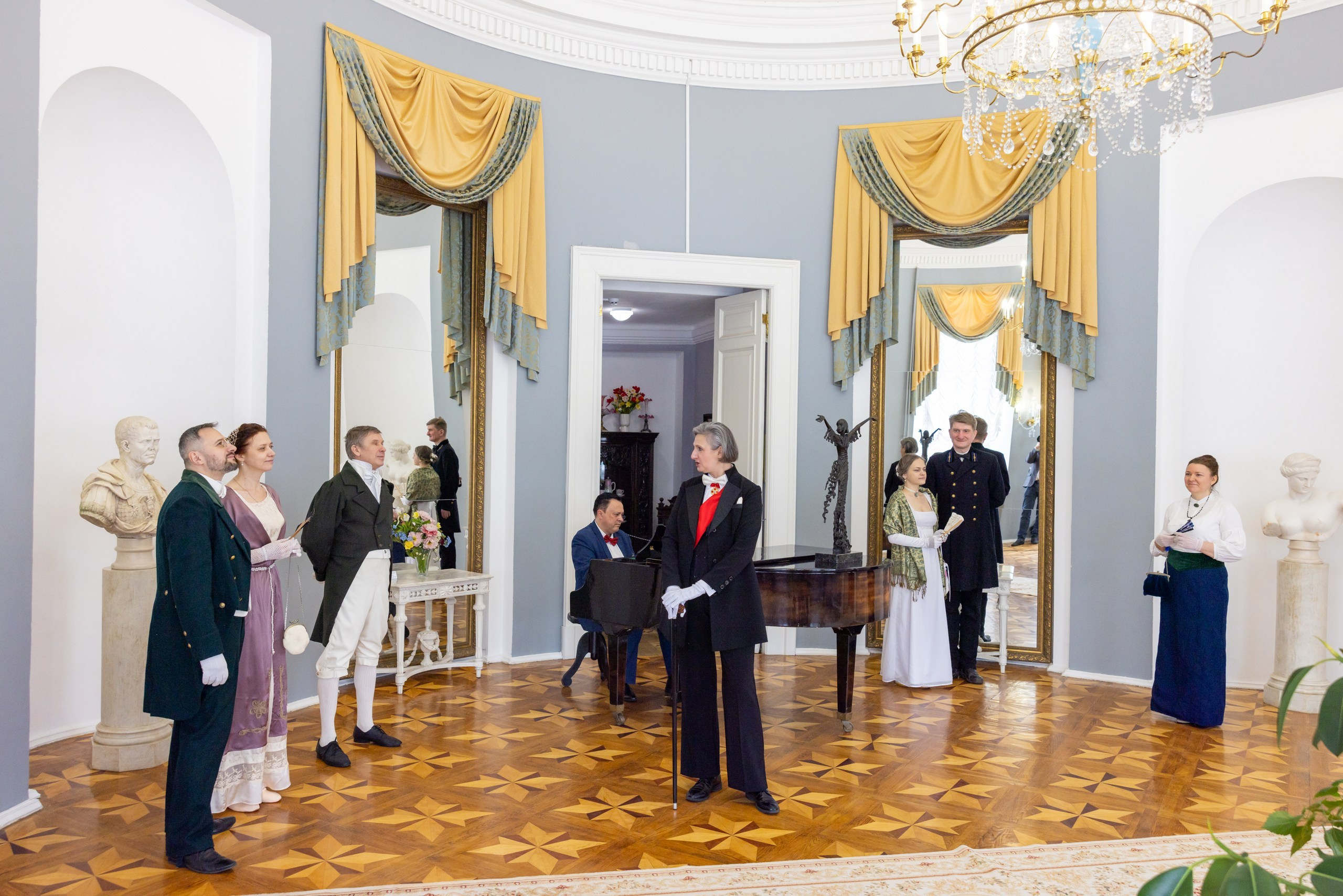 Бал во дворце Бобринских город Богородицк. Фотограф в Туле Крупский АнДРей. Фотостудия «КАДР71» в Туле