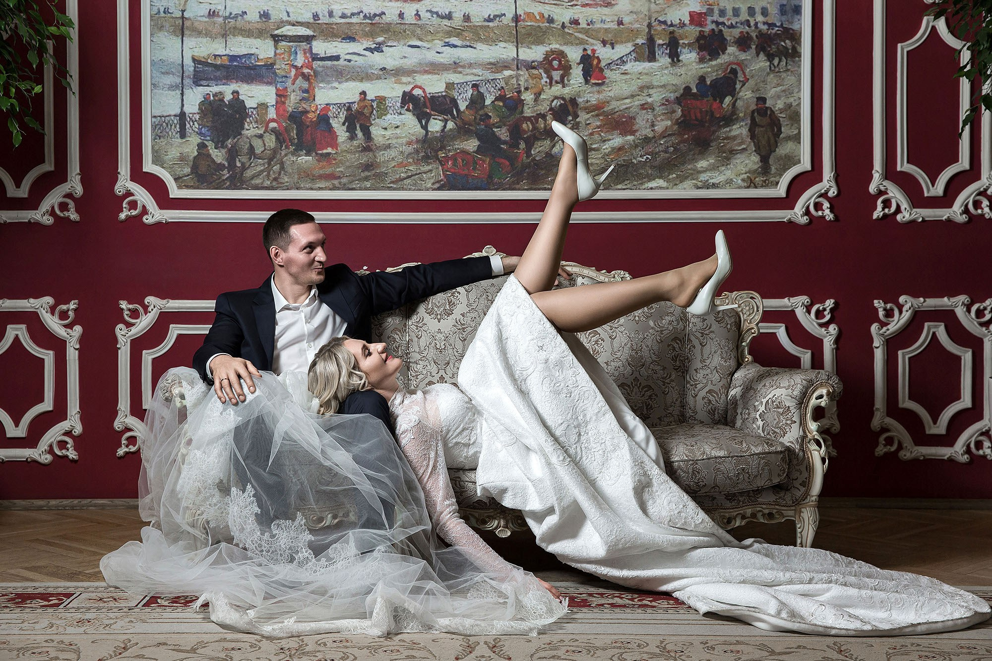 Регистрация в ЗАГСе и выездная. Свадебная съемка. Фотограф в Москве Валерий Боцман