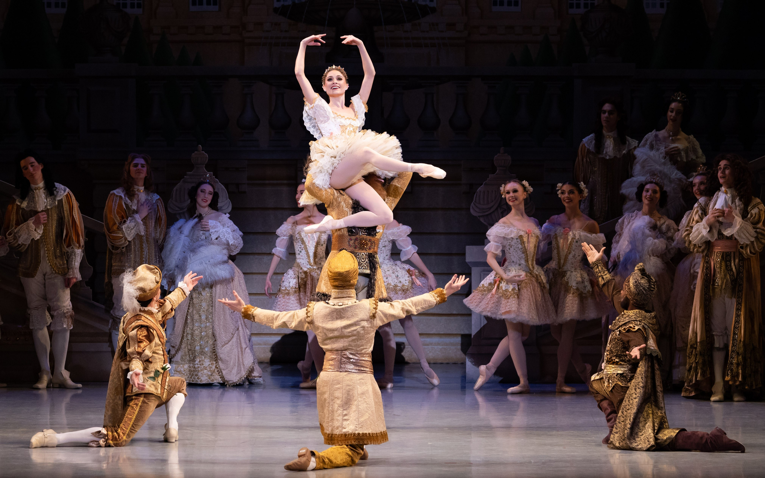 Artists of Ballet West. THE SLEEPING BEAUTY By  Adam Sklute, 2023, Ballet West.