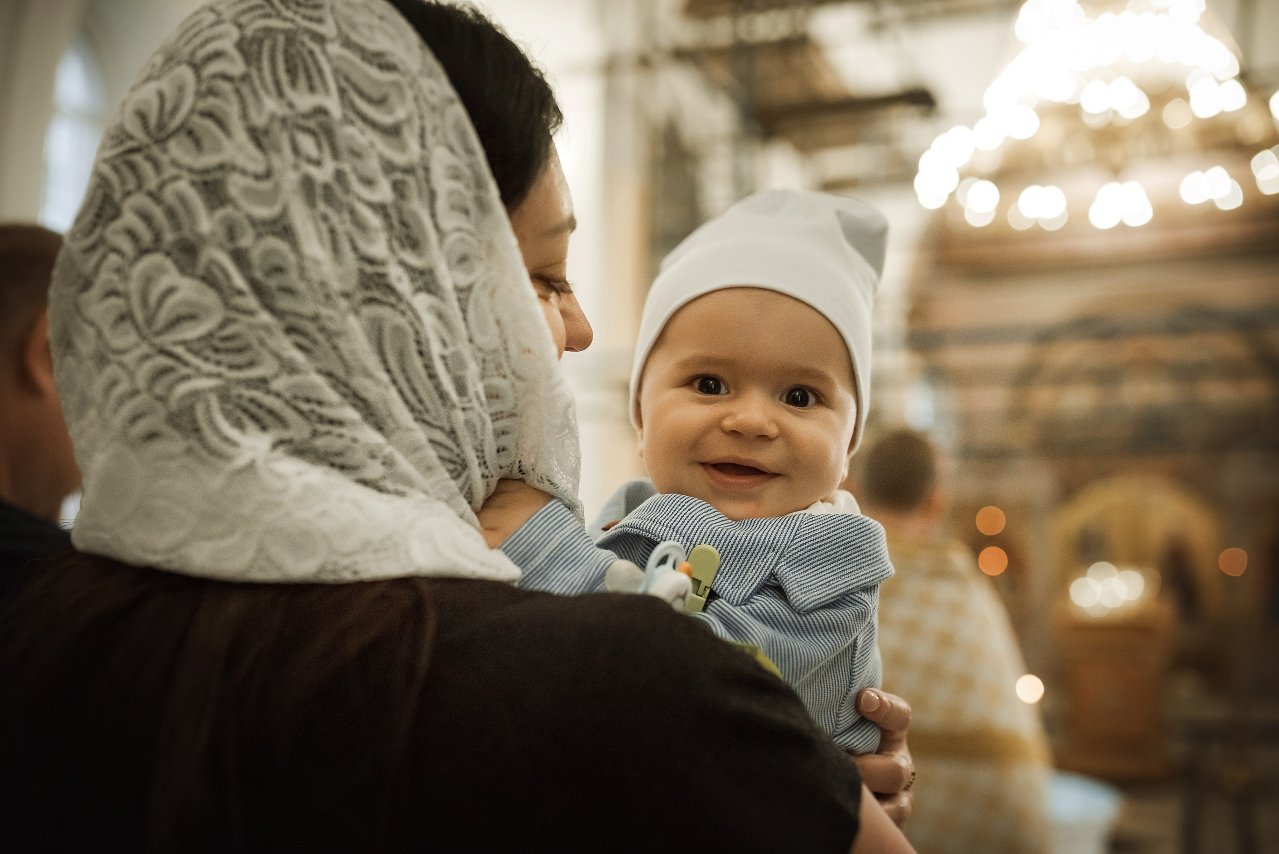 Крещение Семёна _ Храм святой вмч. Екатерины. Семейный фотограф в Ростове-на-Дону Татьяна Литвинова