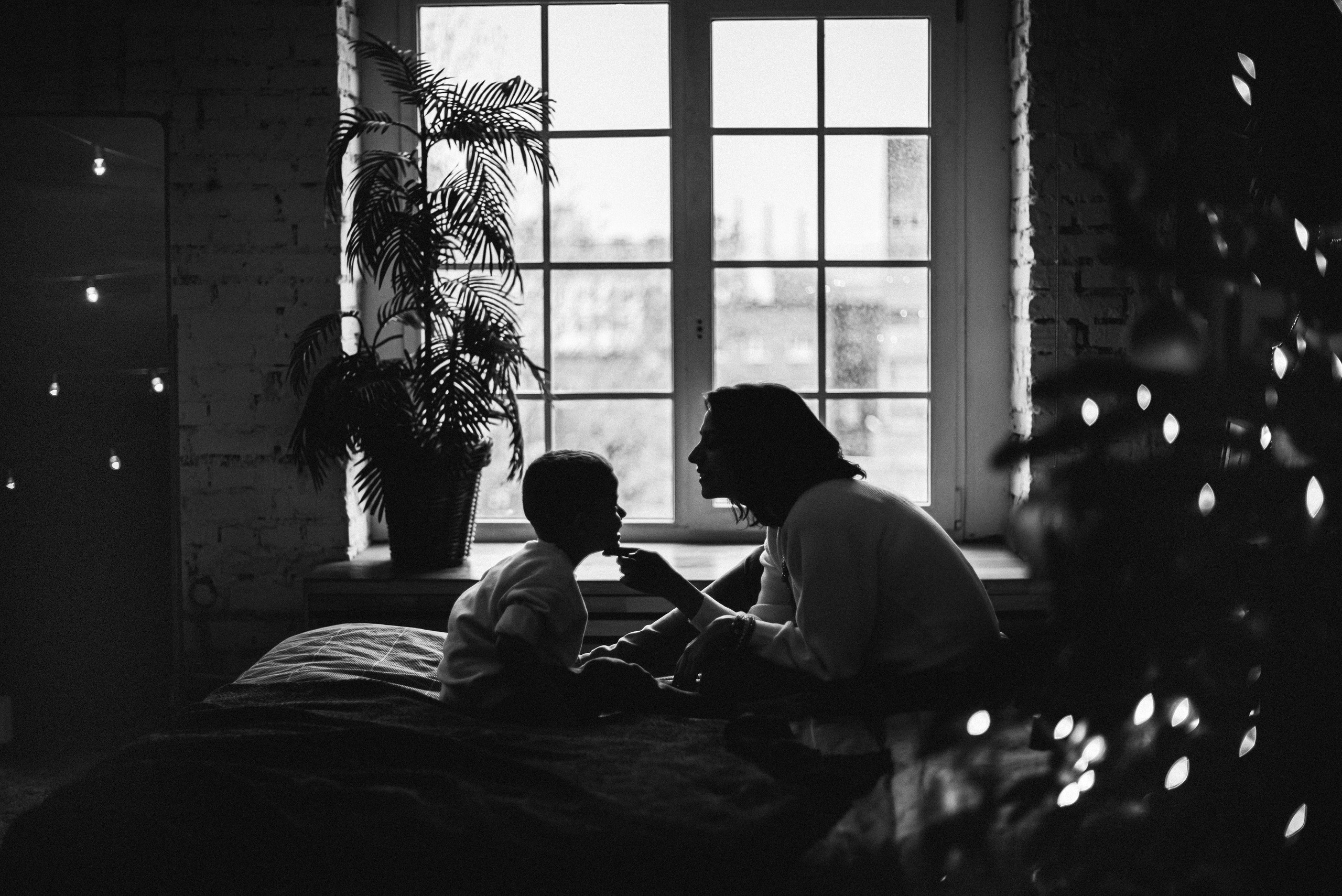 Новогодняя фотосессия в студии СПб. Семейный и детский фотограф в Санкт-Петербурге Маша Бичан