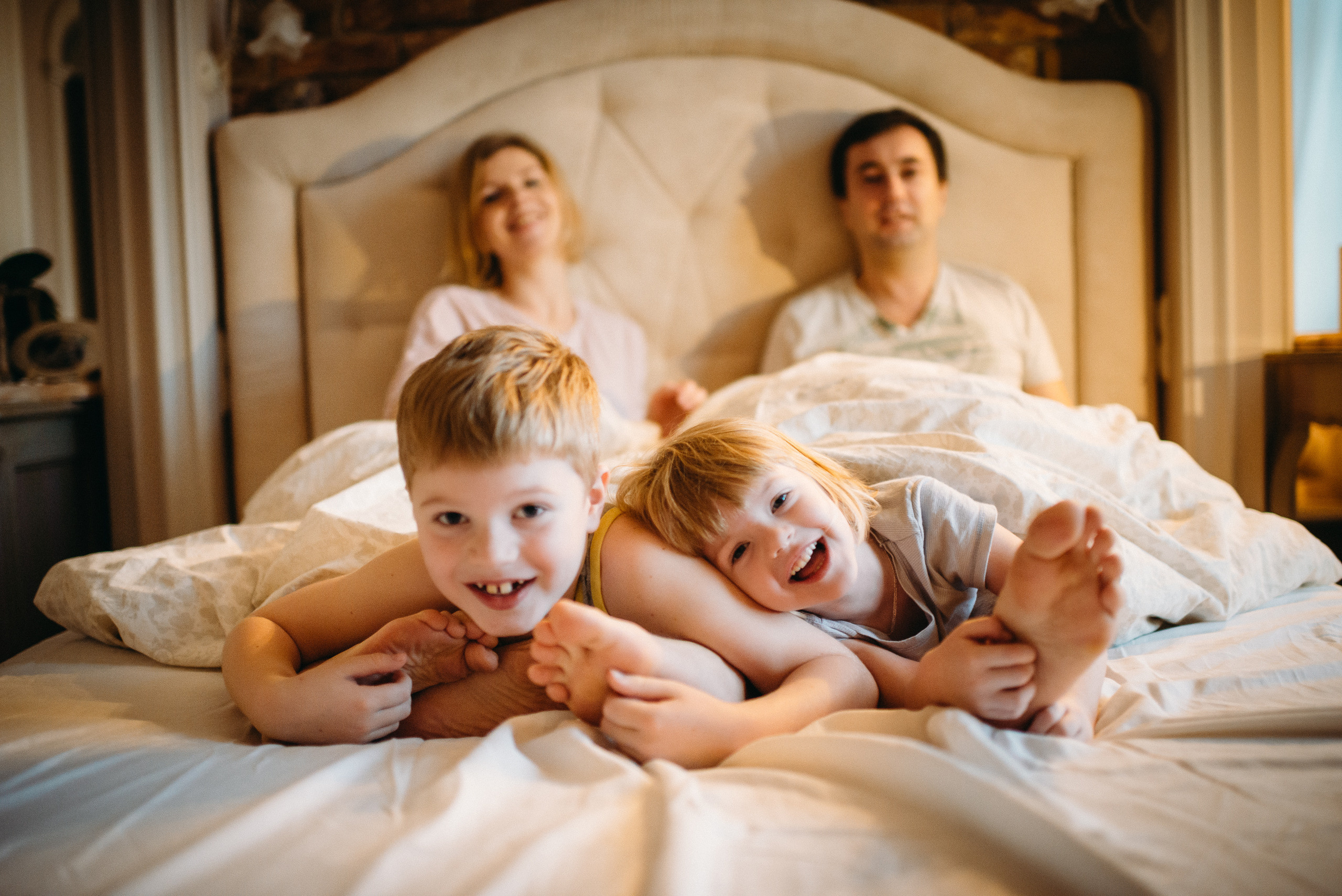 Домашняя новогодняя фотосессия СПб. Семейный и детский фотограф в Санкт-Петербурге Маша Бичан