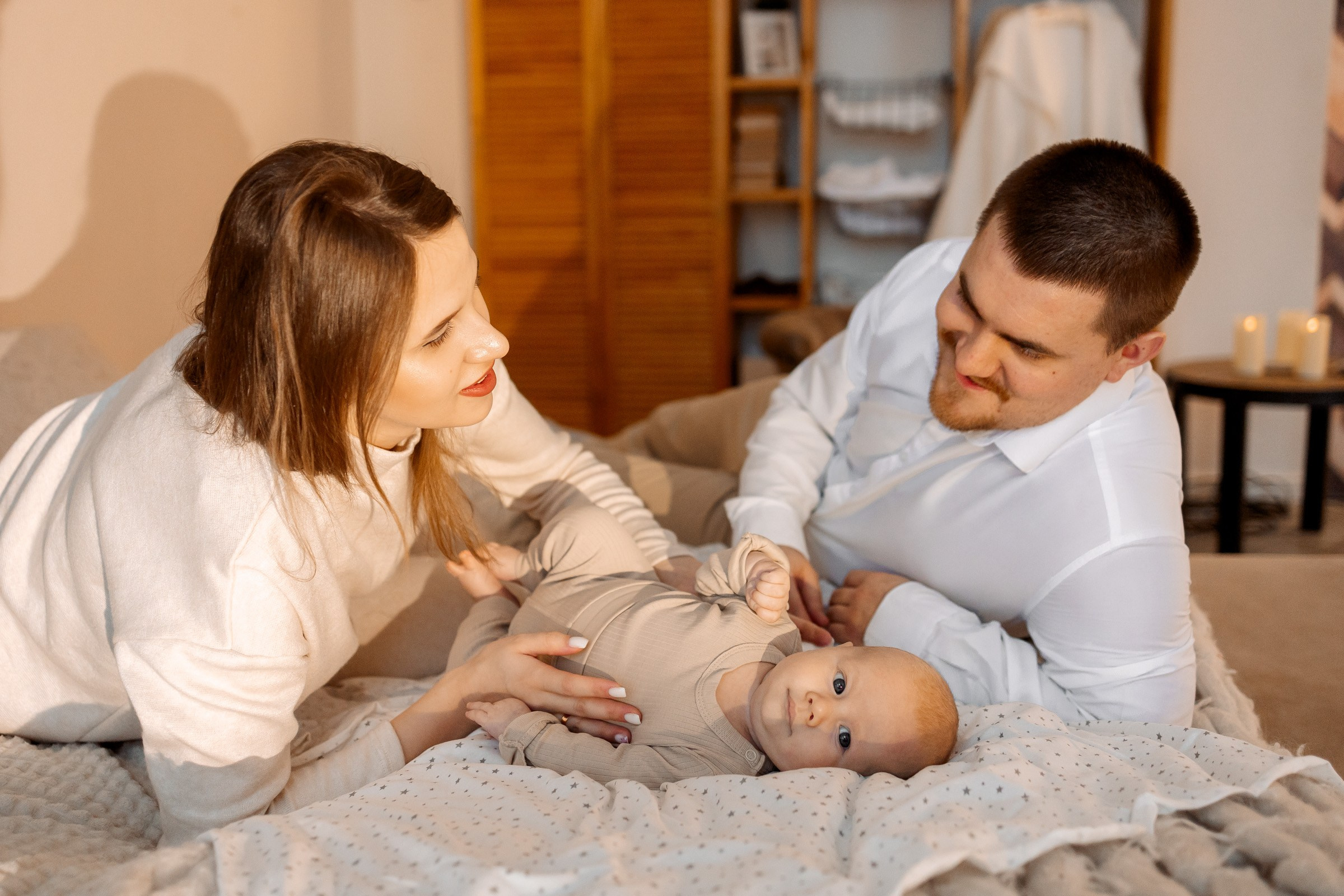 Новогодняя нежность. Семейный Фотограф в Москве Евгения Симоненко