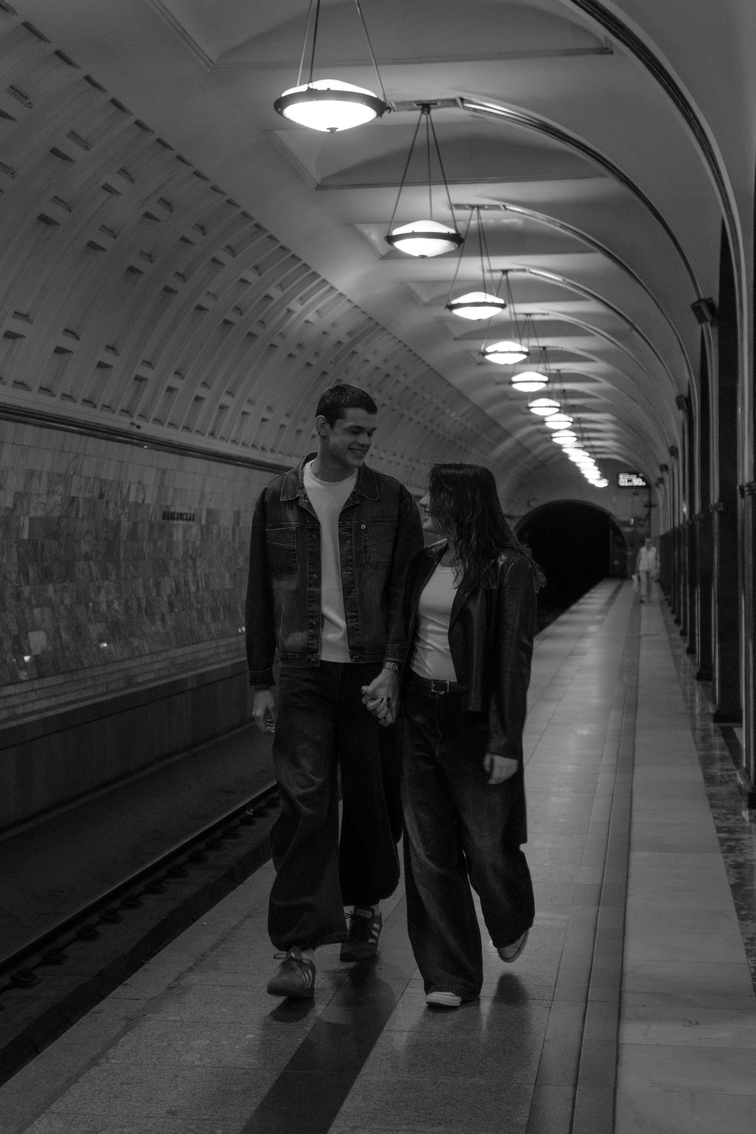 Love story в метро. Фотограф в Москве и Домодедово Кристина Лоскутова