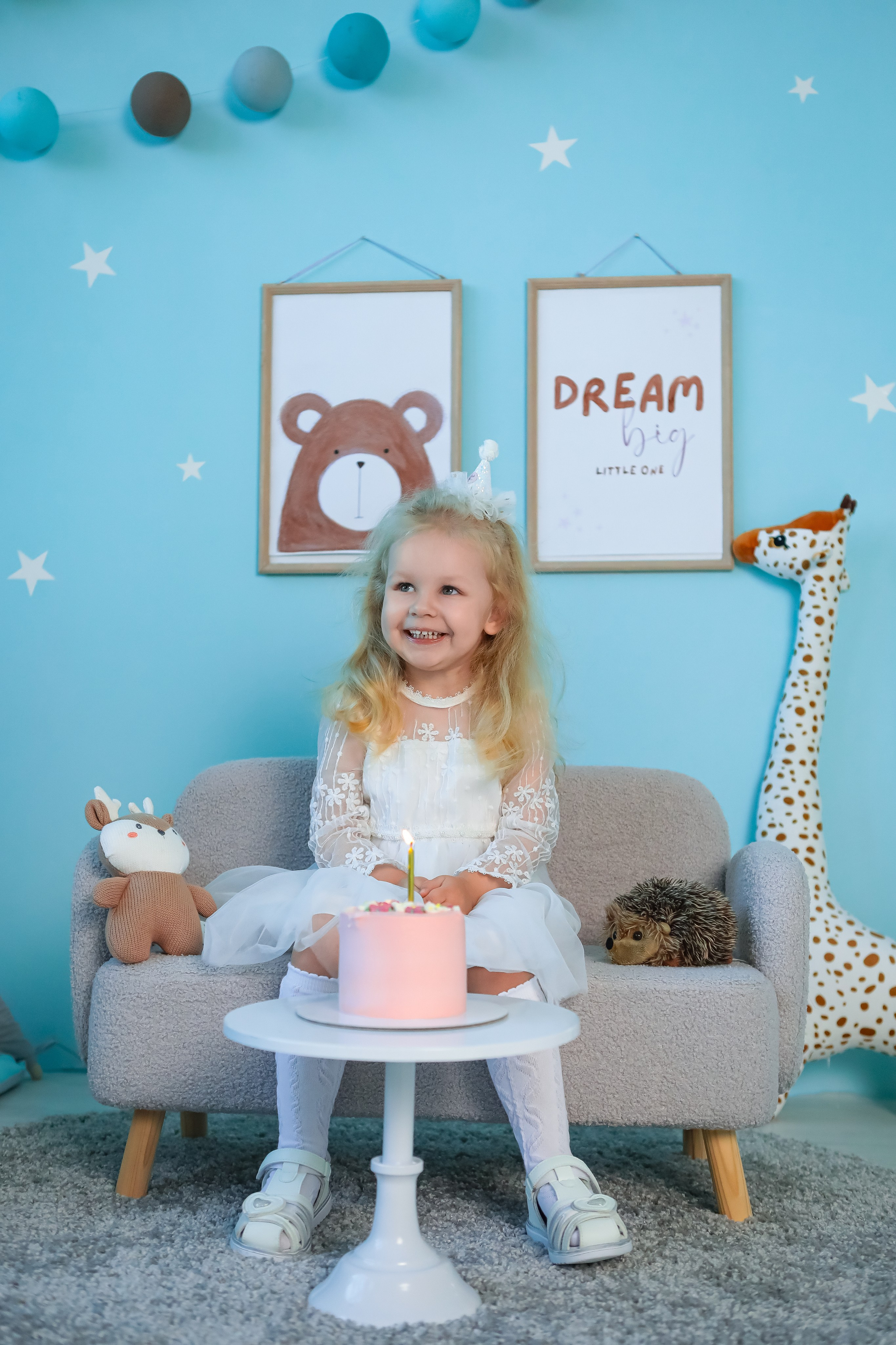 3 годика Леночке. Фотограф г. Хабаровск. Семейные и индивидуальные съёмки