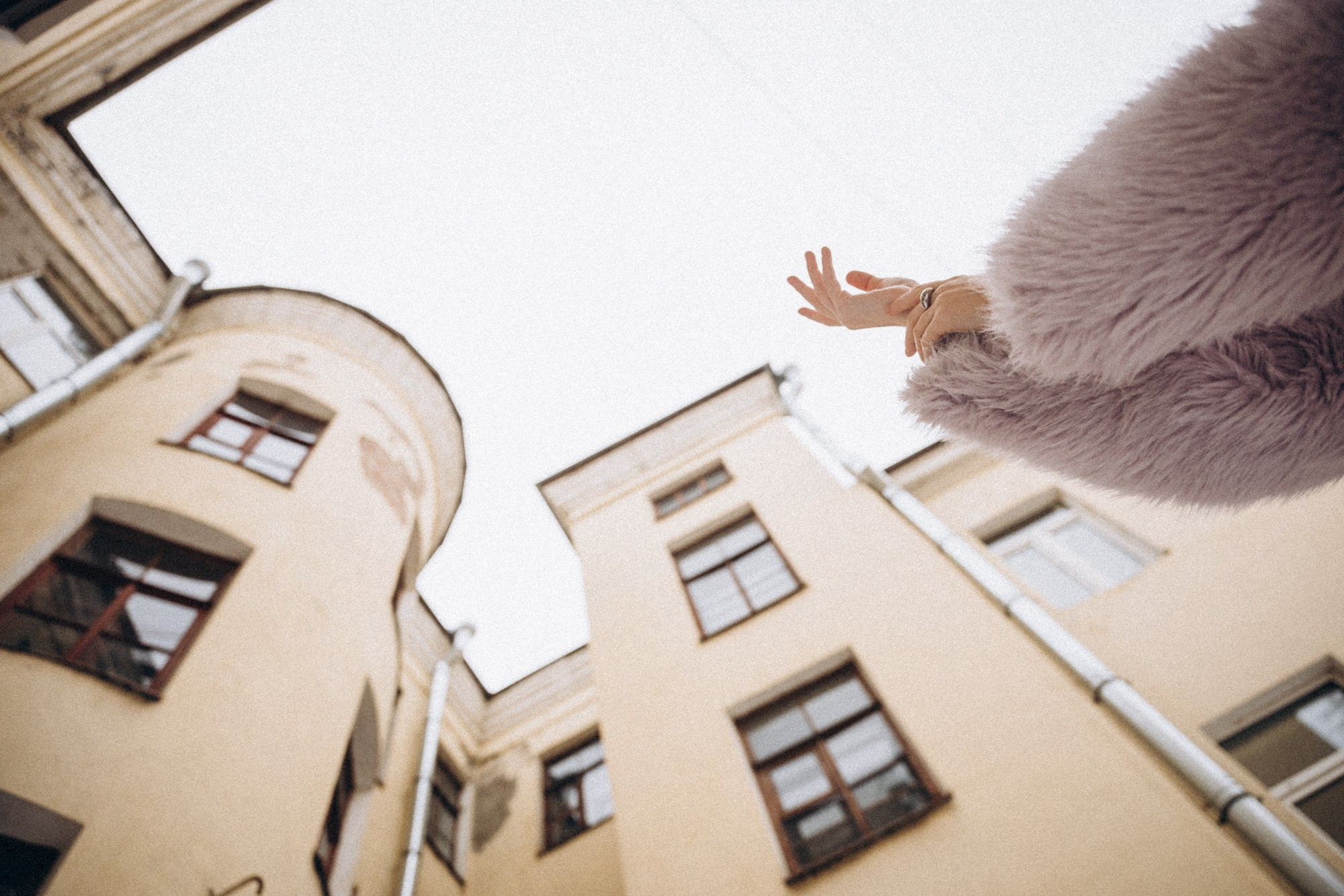 Мерзнуть в феврале на Ваське. Даша Яковенко Фотограф Спб