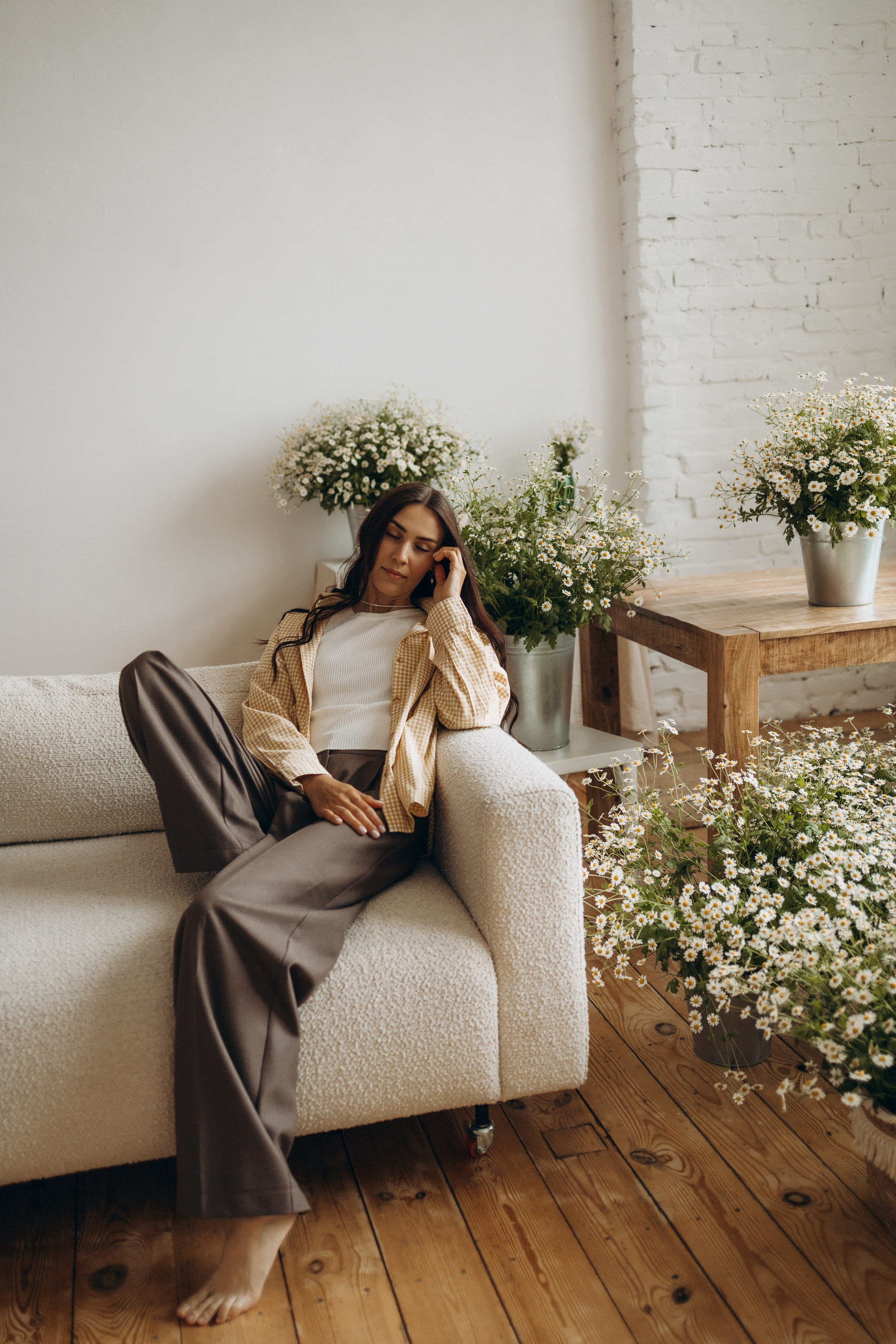 Вика ромашки. Самый теплый фотограф в Краснодаре Рябоконь Ксения