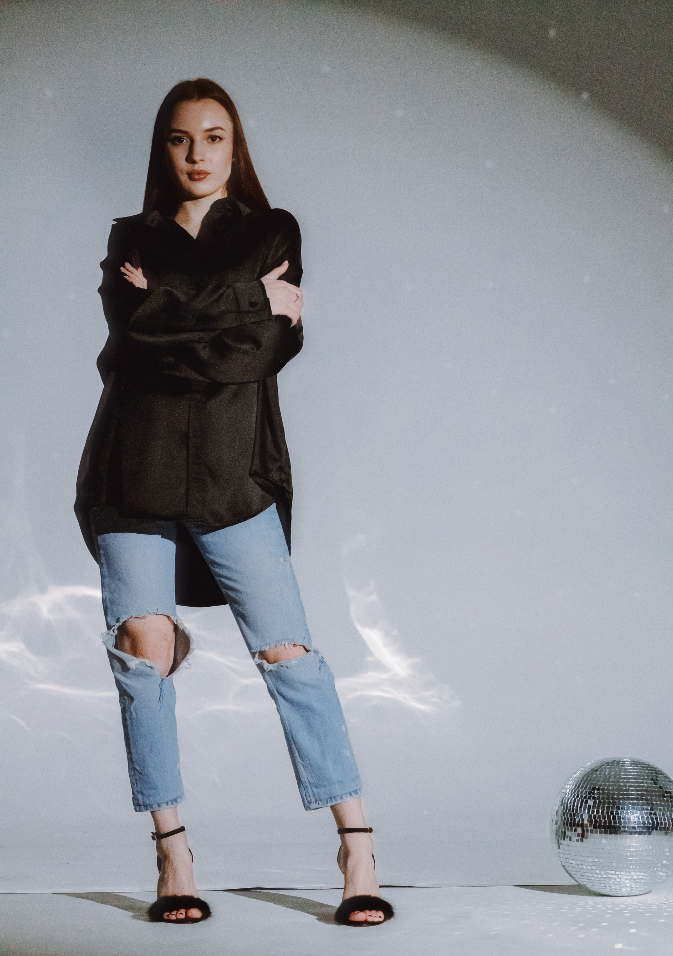 Саша и Аля. Телецентр. Аля Рашпиль. Фотограф Москва