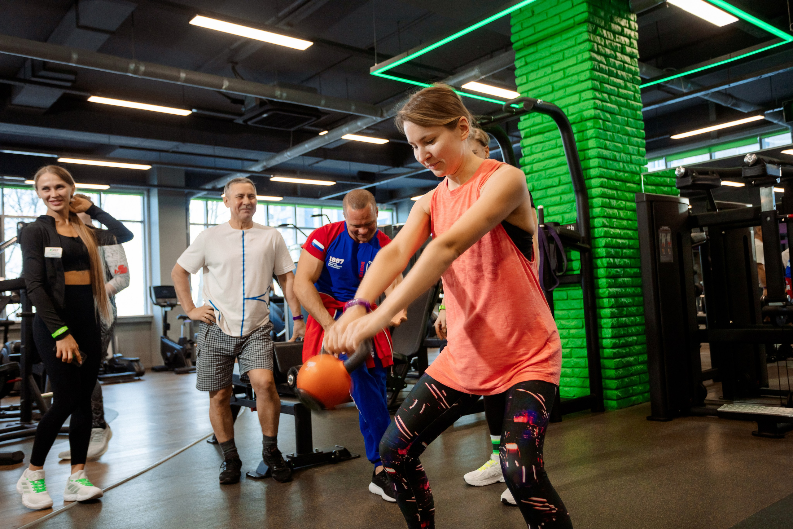 РЕПОРТАЖ: ФИТНЕСС-КЛУБ X-FIT. Профессиональный фотограф в Ижевске Леша Петров