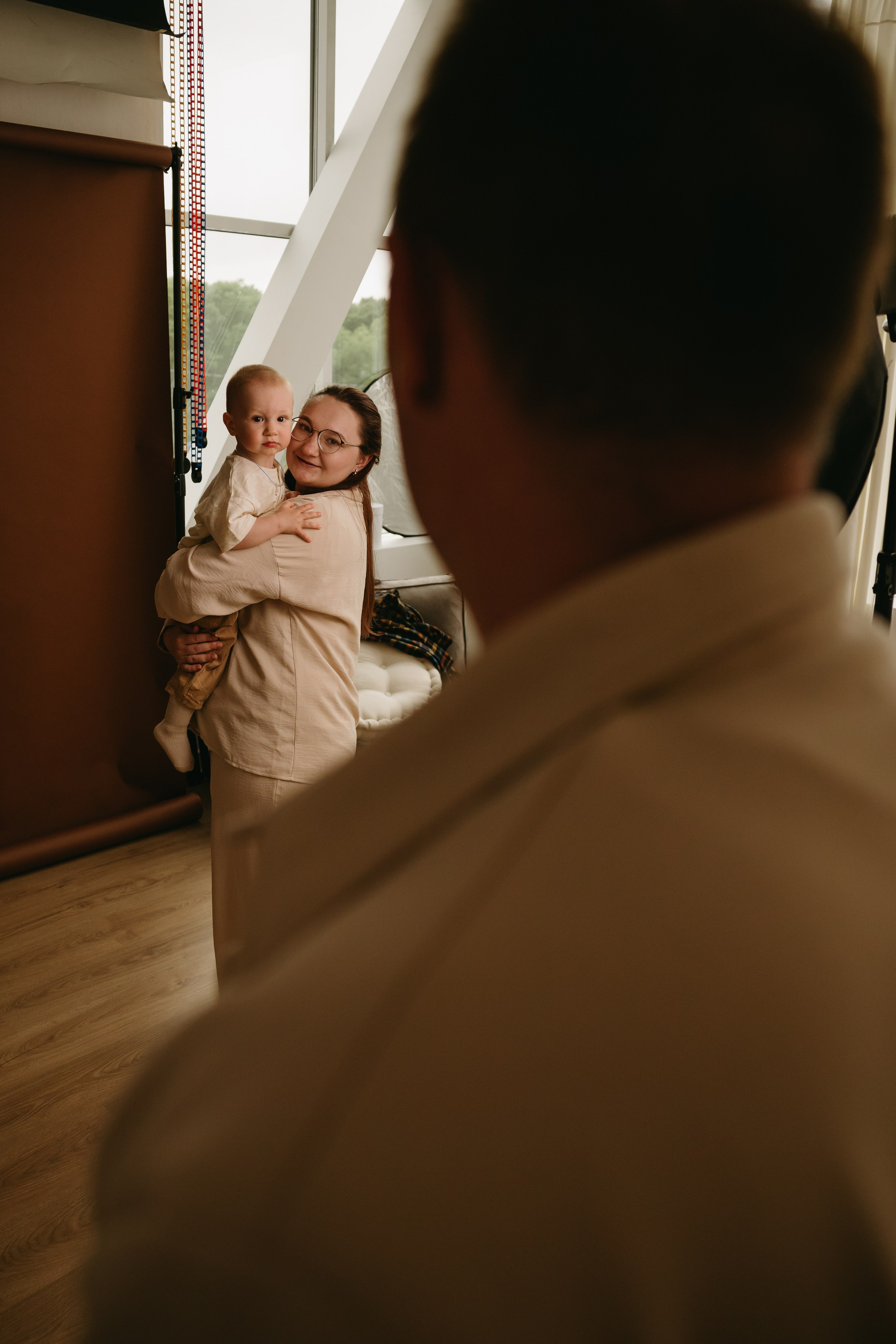 В студии. Главная