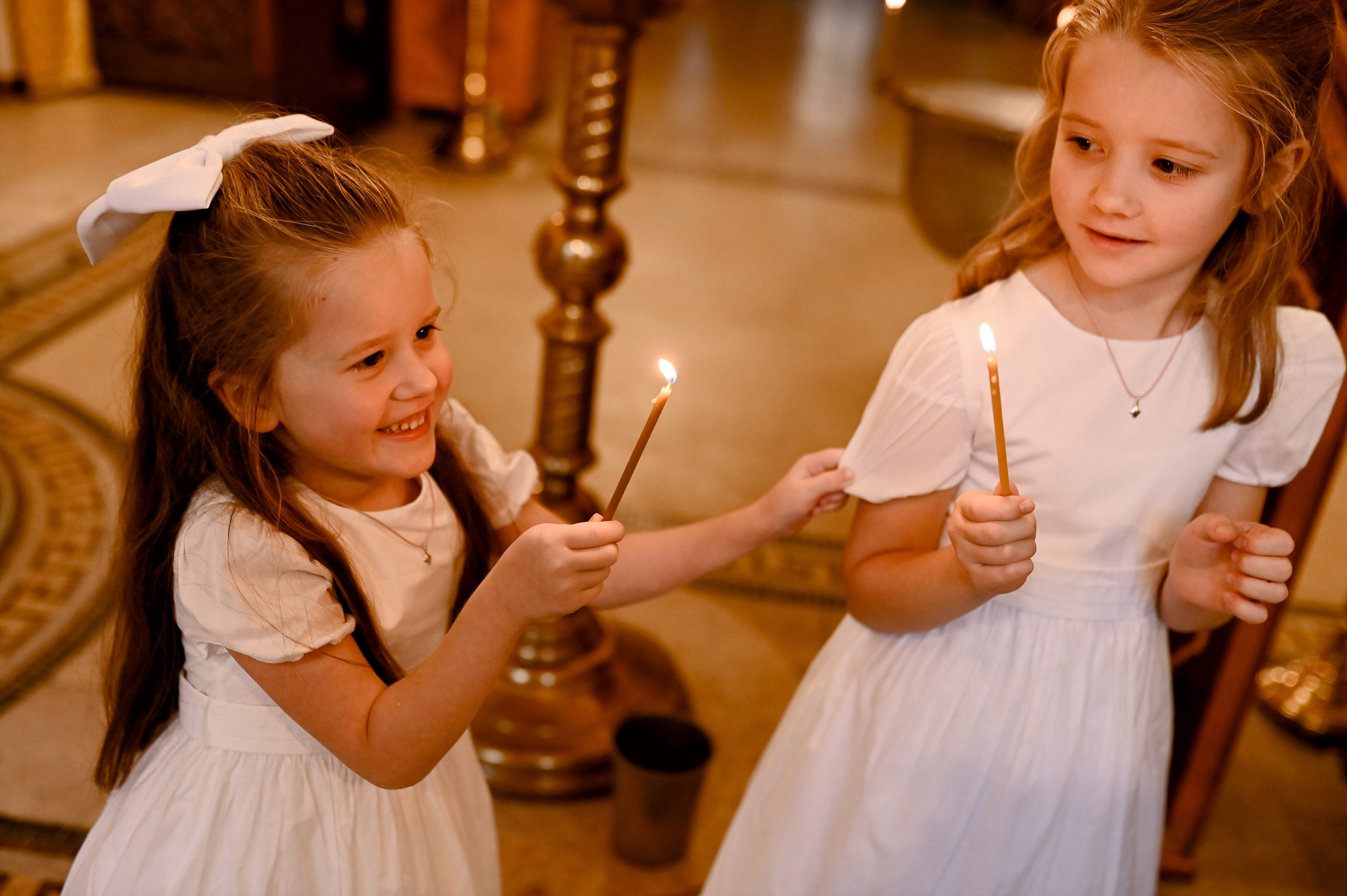 КРЕЩЕНИЕ ДВУХ ПРИНЦЕСС. Шашкова Вероника / Свадебный и семейный фотограф Москва и Ярославль