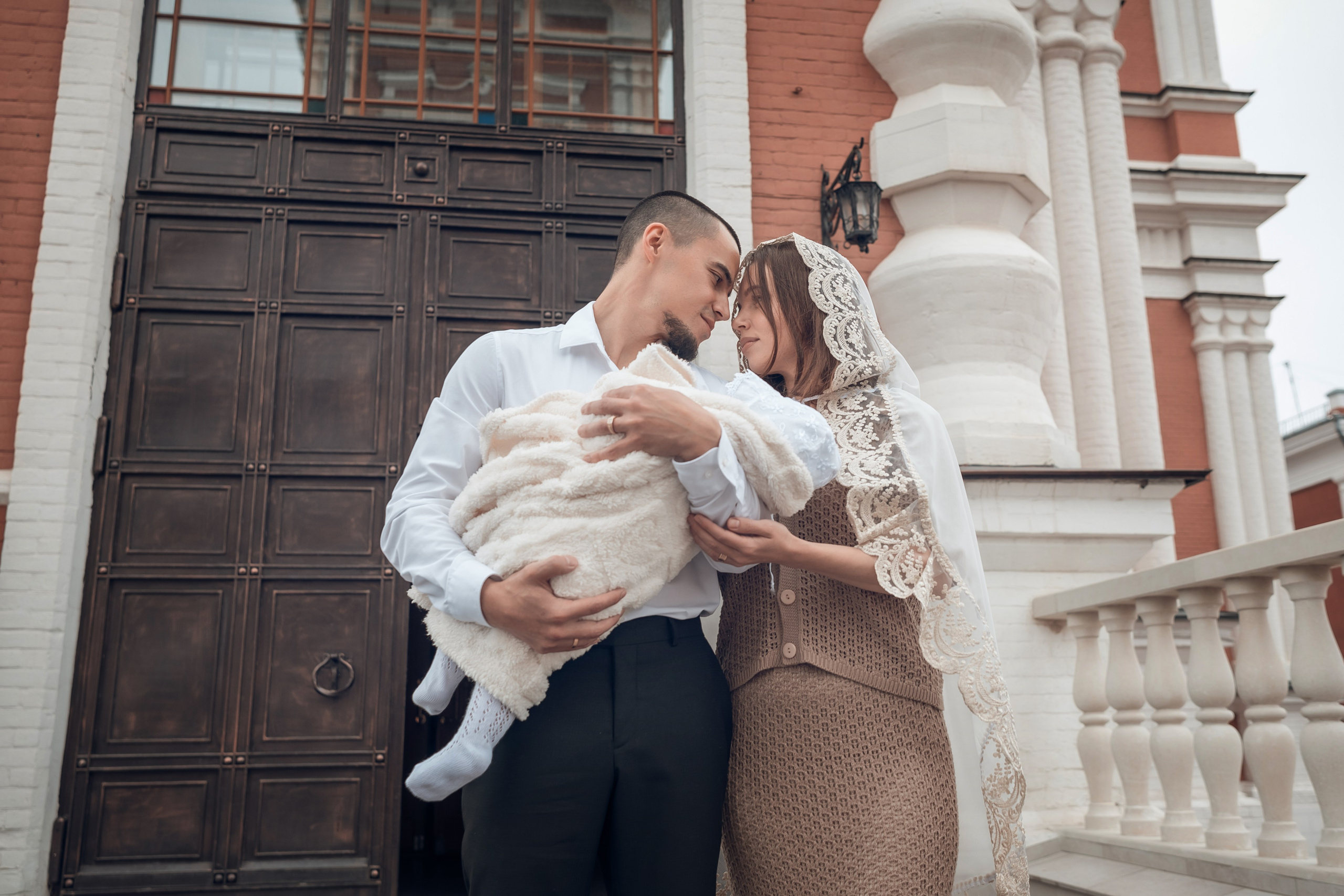 Таинство Крещения Марии в соборе Покрова Божьей Матери. Главная