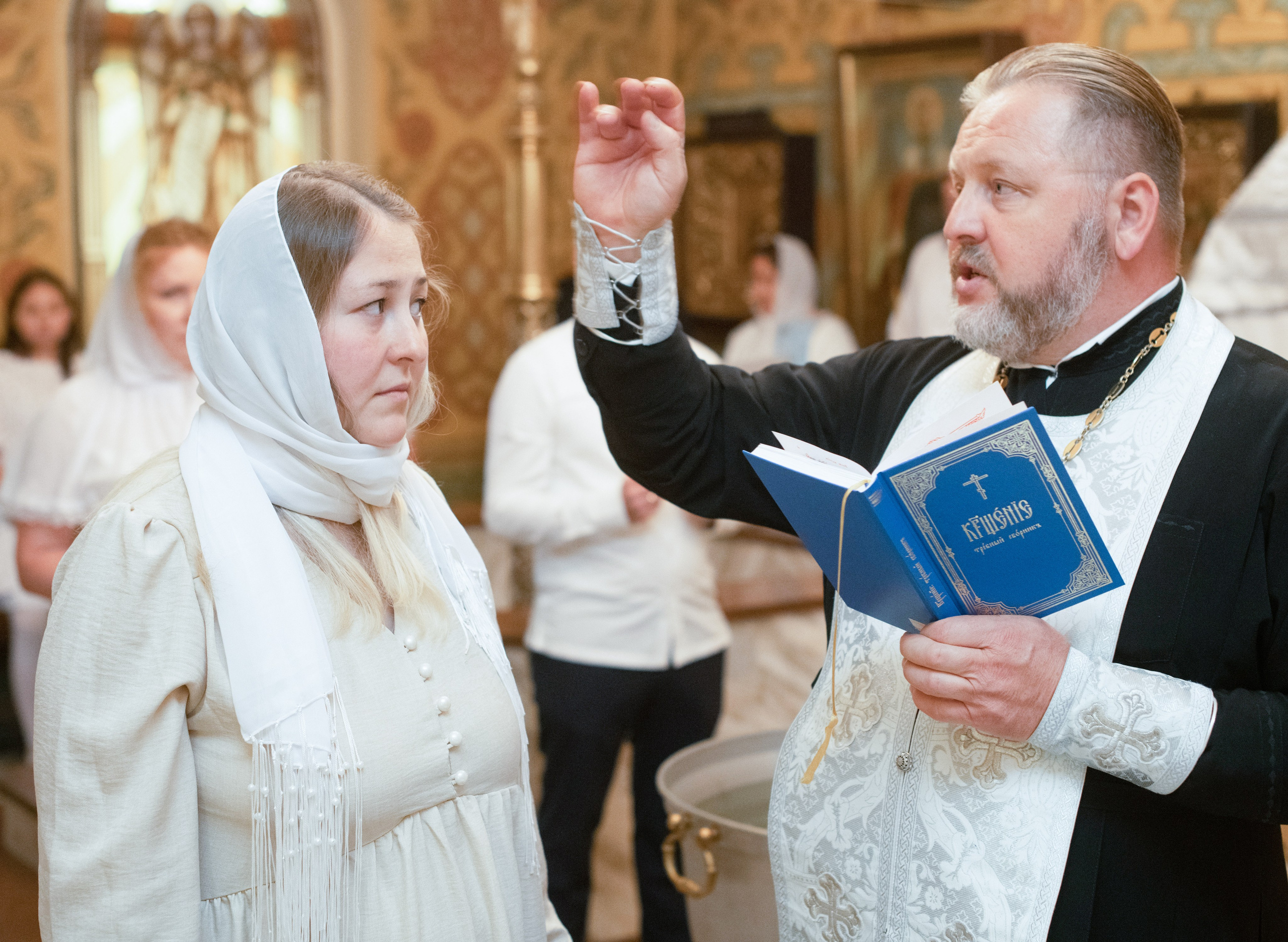 Крещение младенца Ксении в Люблино. Свадебный и портретный фотограф в Москве Галина Борисова