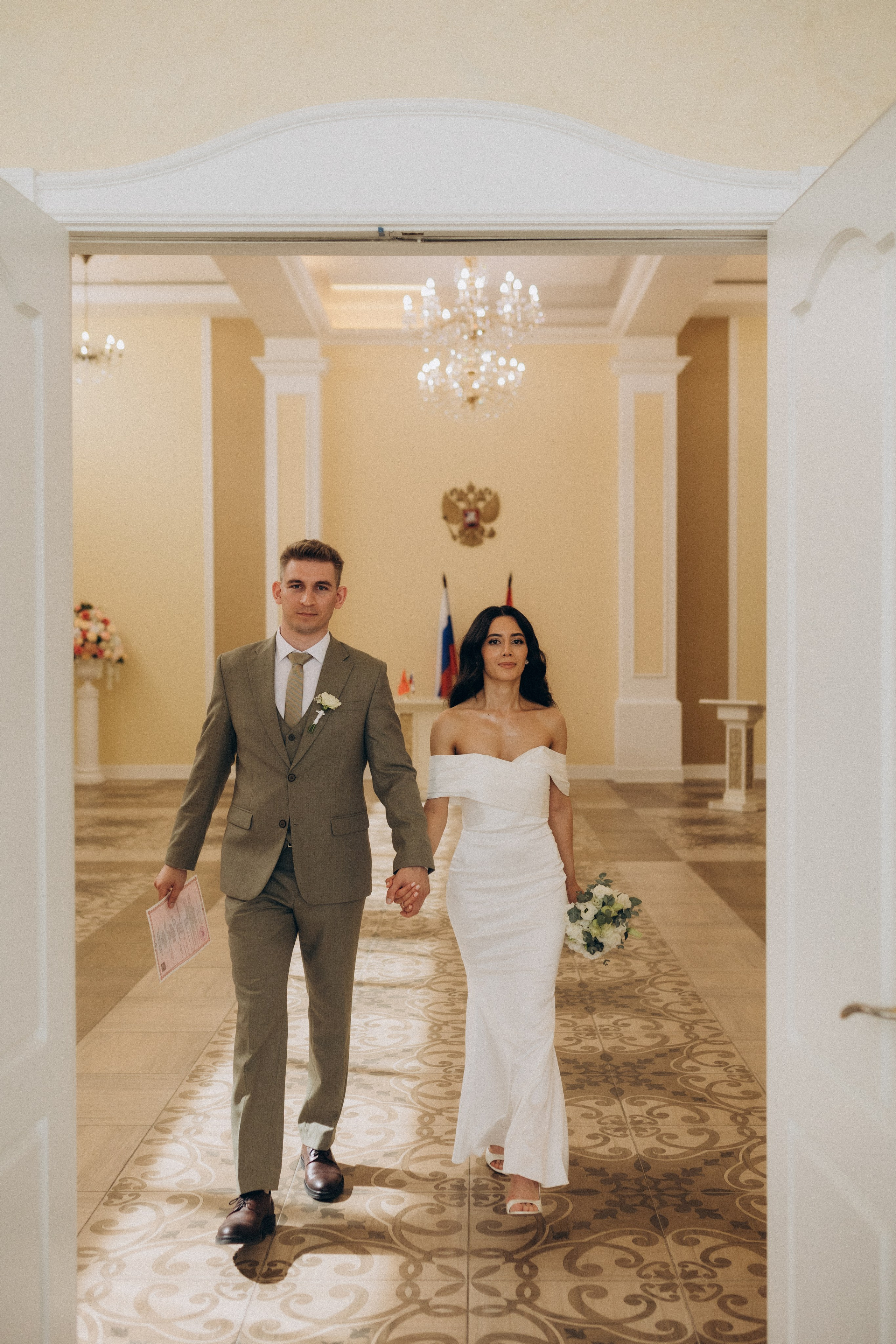 Сергей и Эльнара | Загс Калининского района. Свадебный и love story фотограф в Санкт-Петербурге