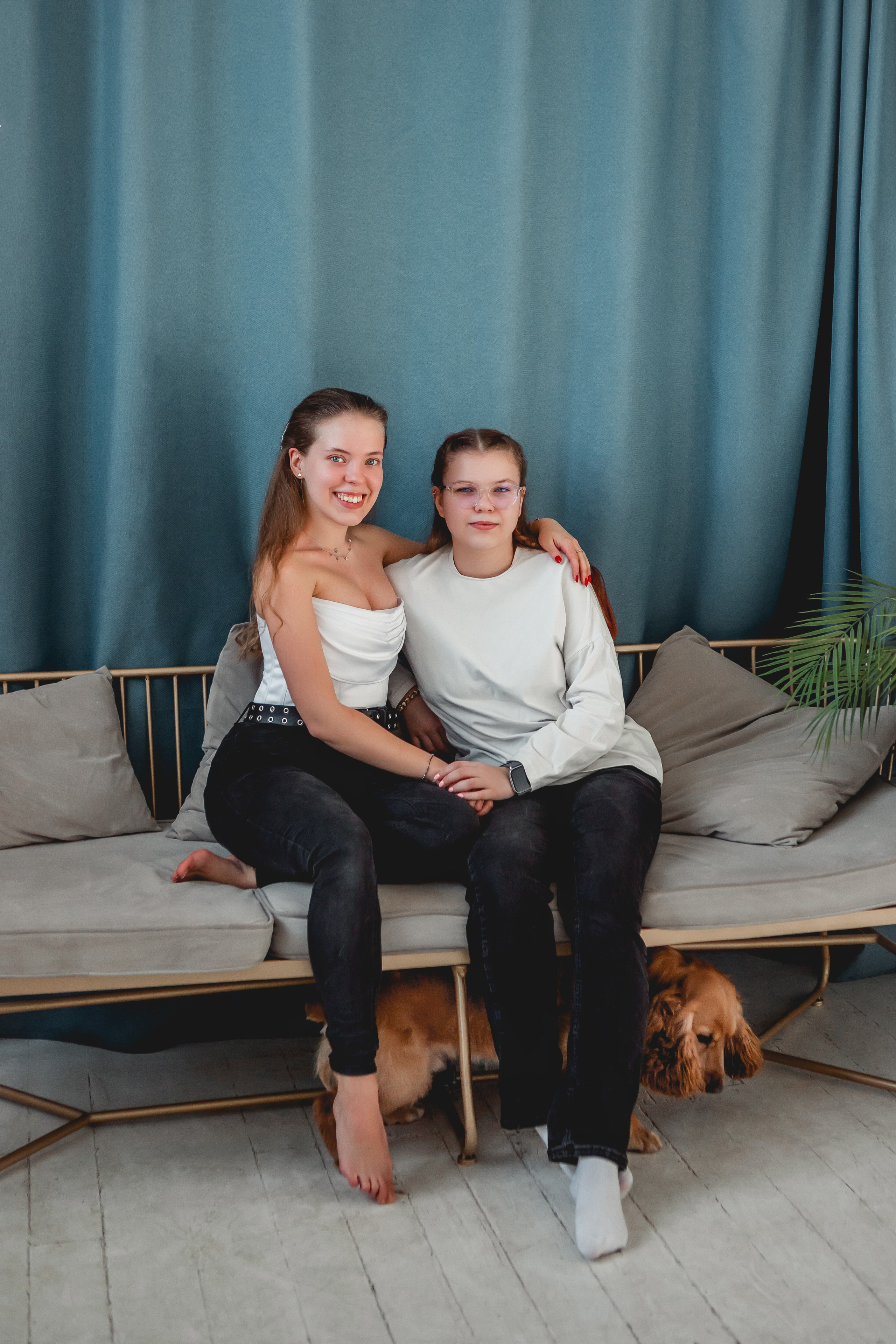 Лада и Барни. Семейный фотограф анималист Мария Крючкова