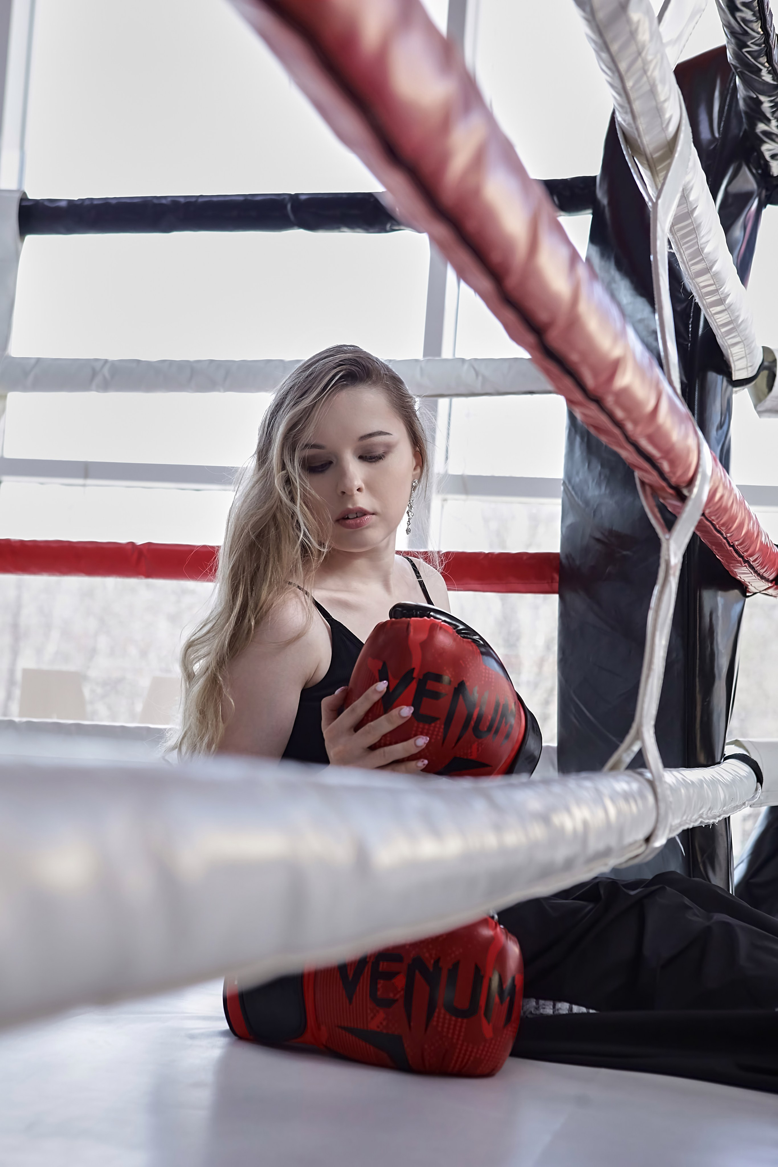 Индивидуальная портретная съемка на ринге. Портретный, свадебный и семейный фотограф в Краснодаре Михеева Светлана