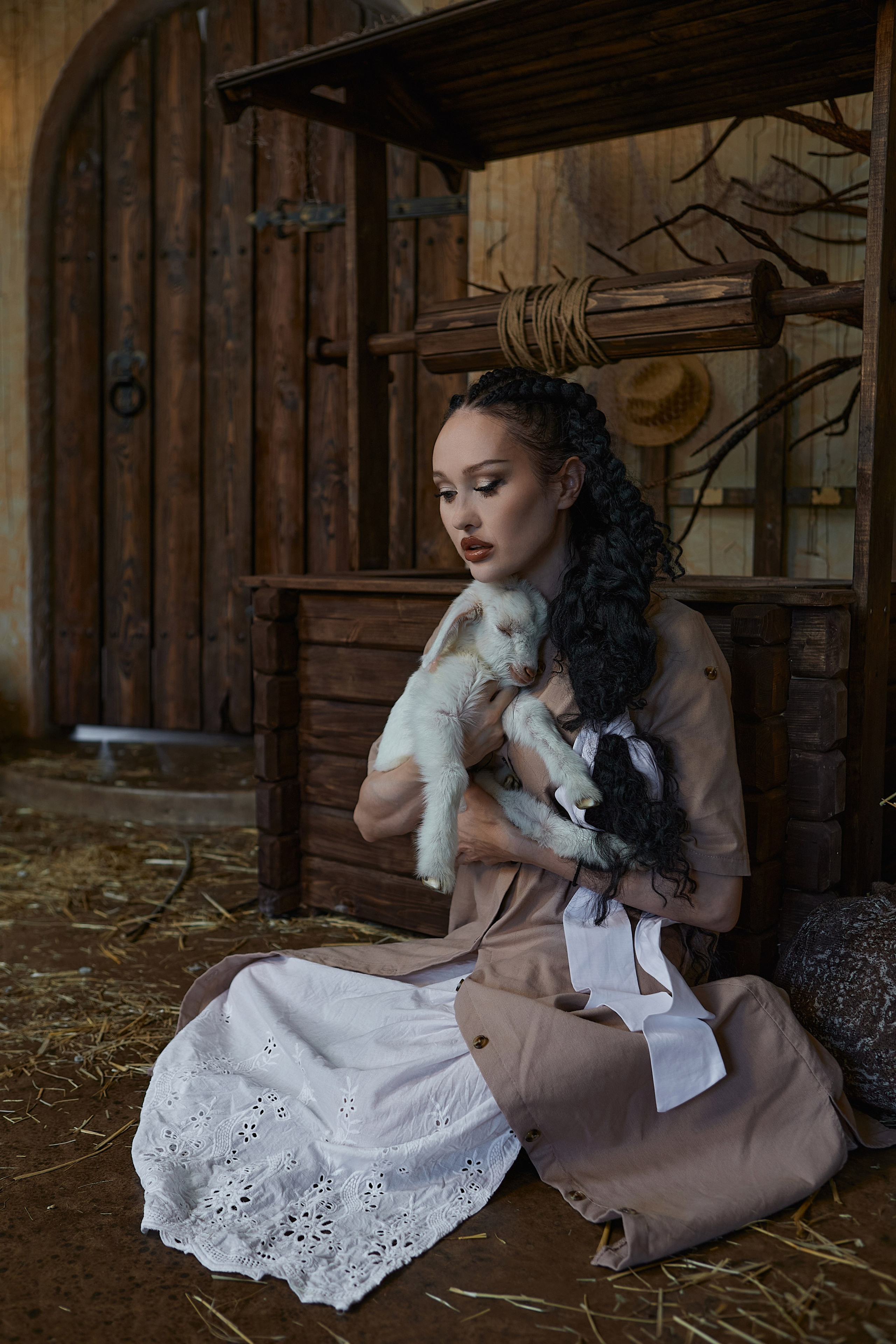 Фотосессия с маленькой козочкой. Семейный и свадебный фотограф в Краснодаре Михеева Светлана