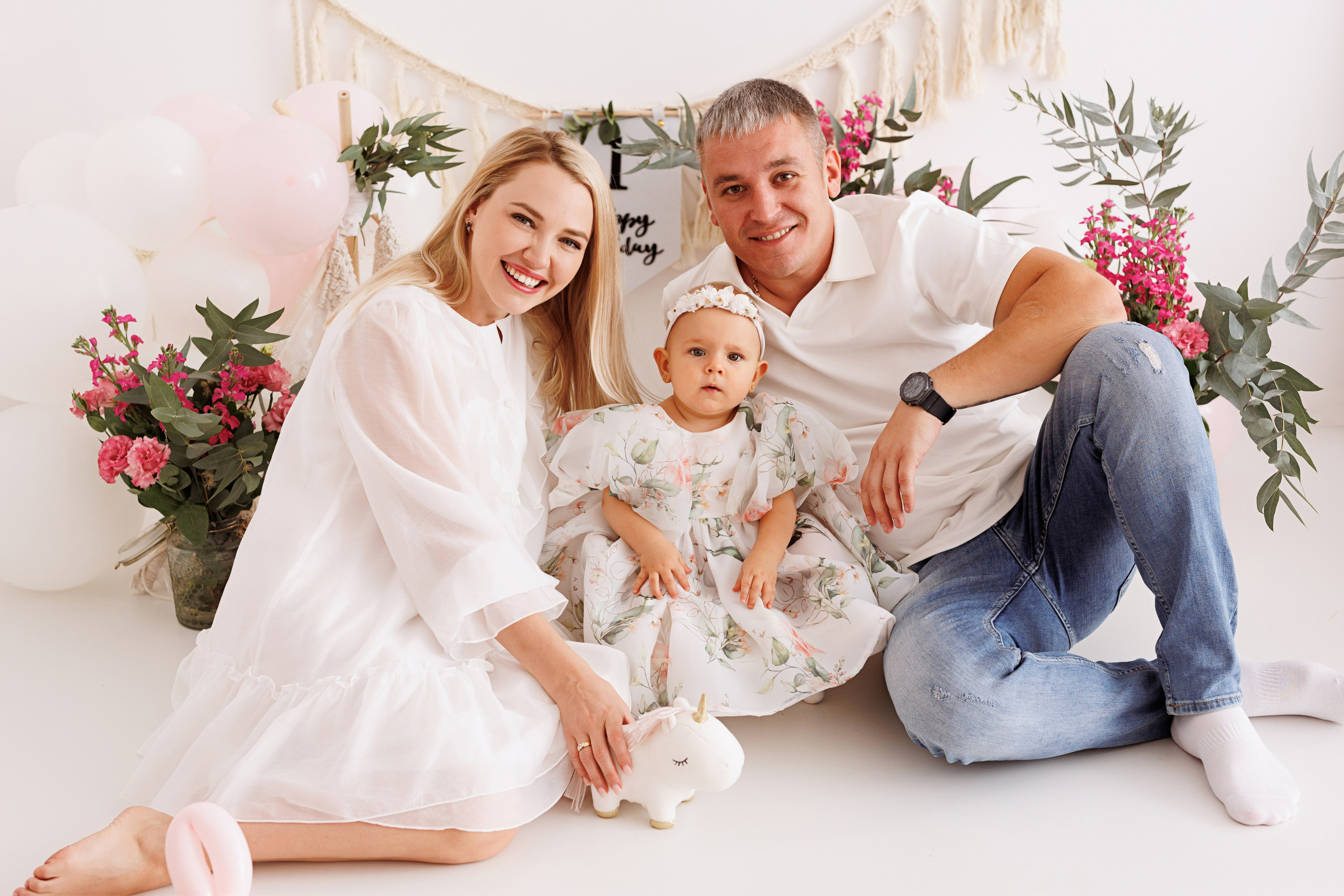 фотосессия первого годика в Краснодаре, детский фотограф 