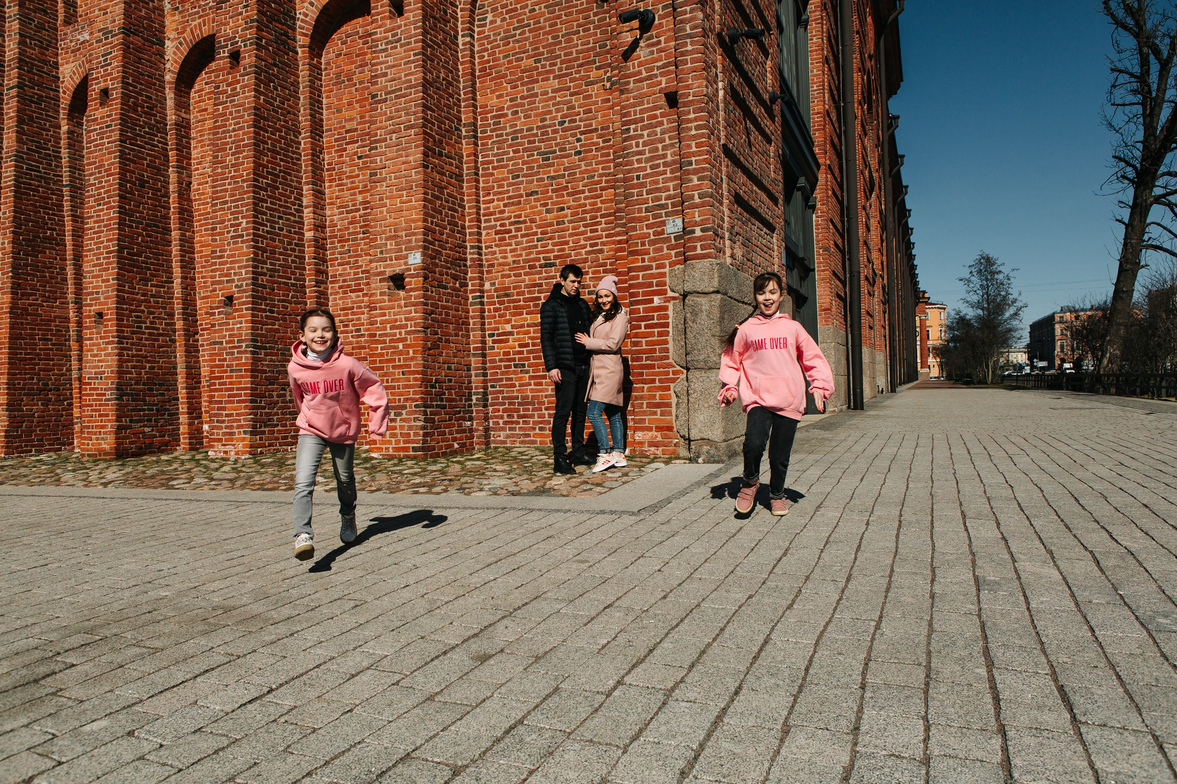Лена, Сережа, Настя и Катюша. Семейный и портретный фотограф в Санкт-Петербурге