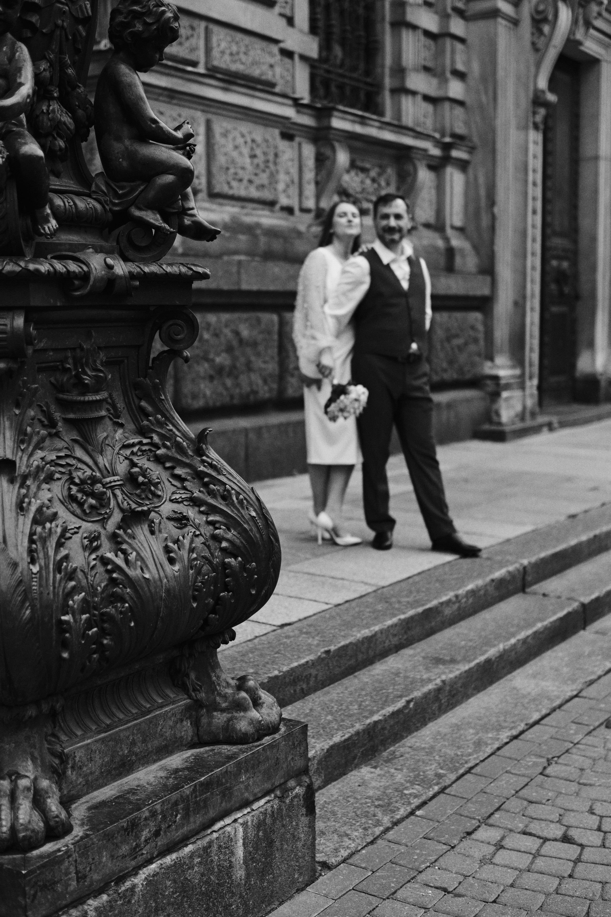 Свадебная фотосессия в центре Петербурга