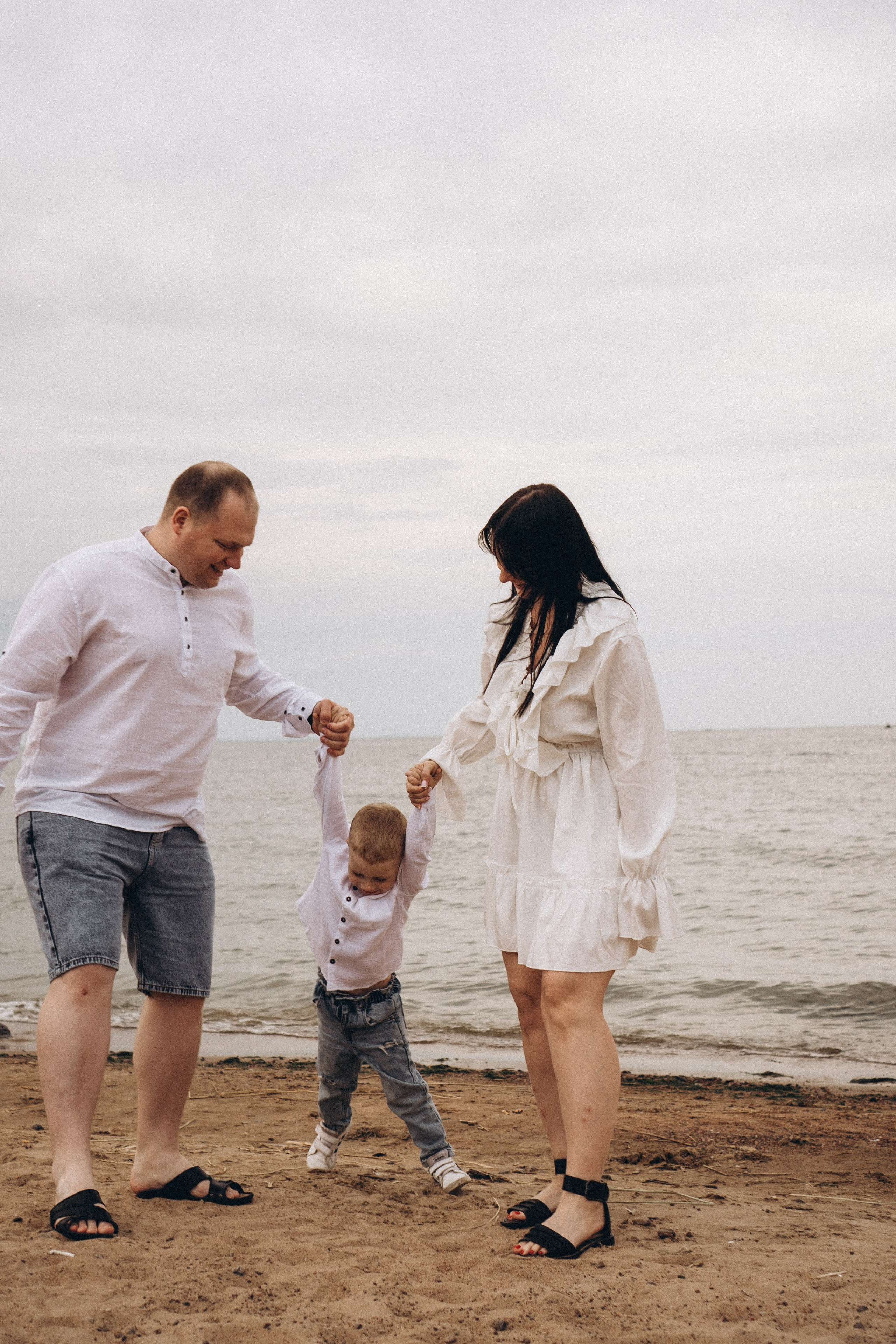 Семейная история на берегу залива. Профессиональный фотограф, Санкт-Петербург — Виктория Богомолова