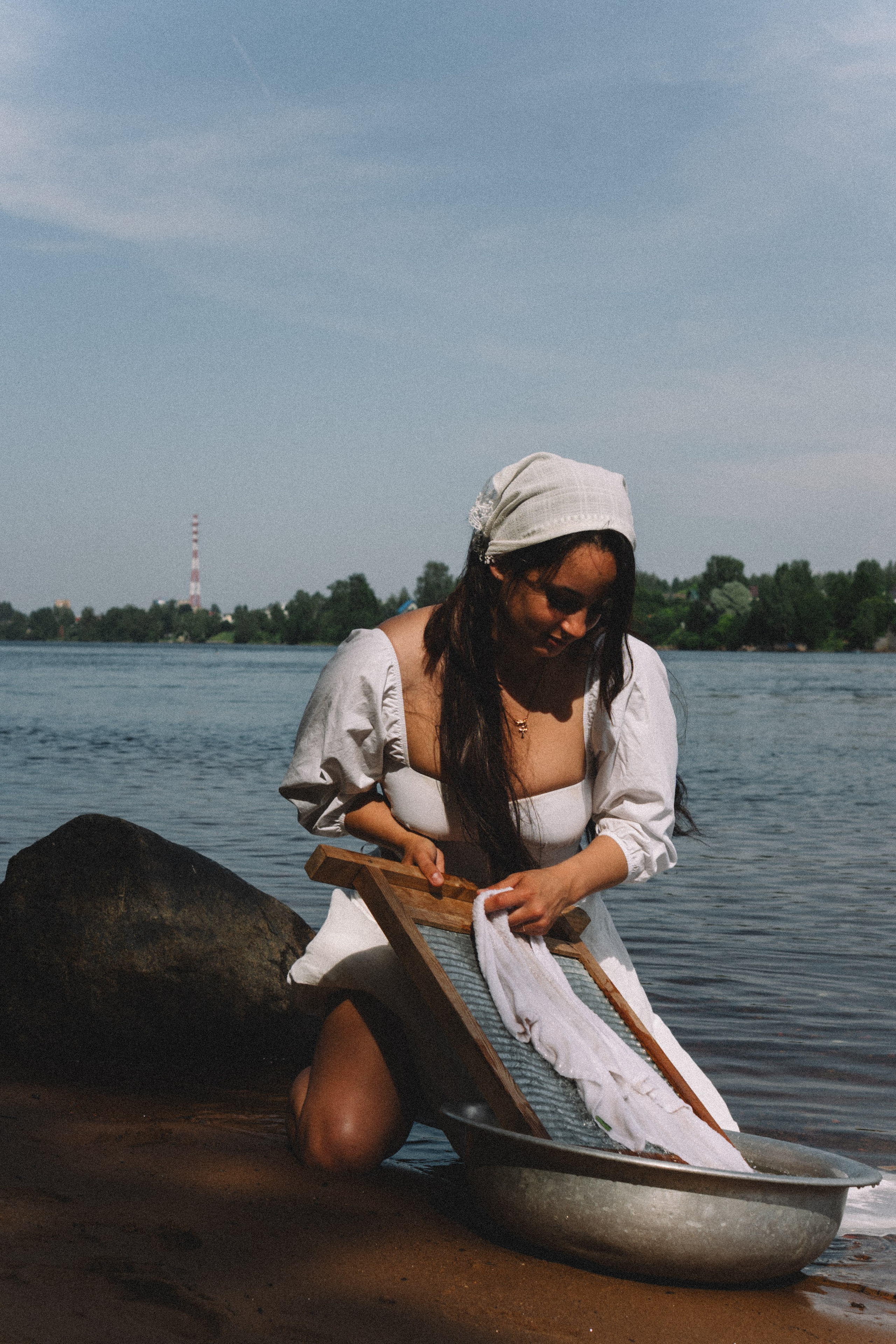 СТИРКА НА РЕКЕ. Профессиональный фотограф, Санкт-Петербург — Виктория Богомолова